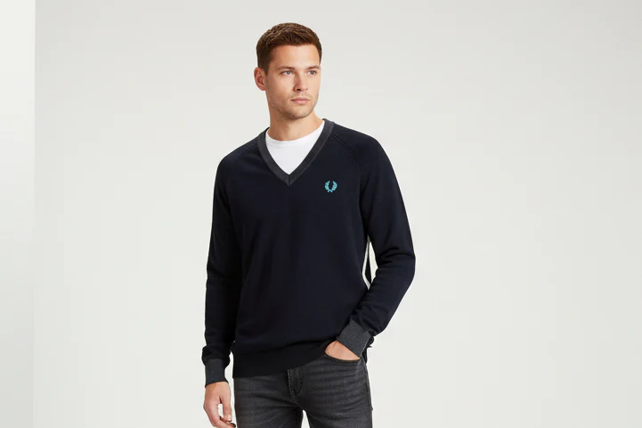 Fred Perry Sweater Made In Italy