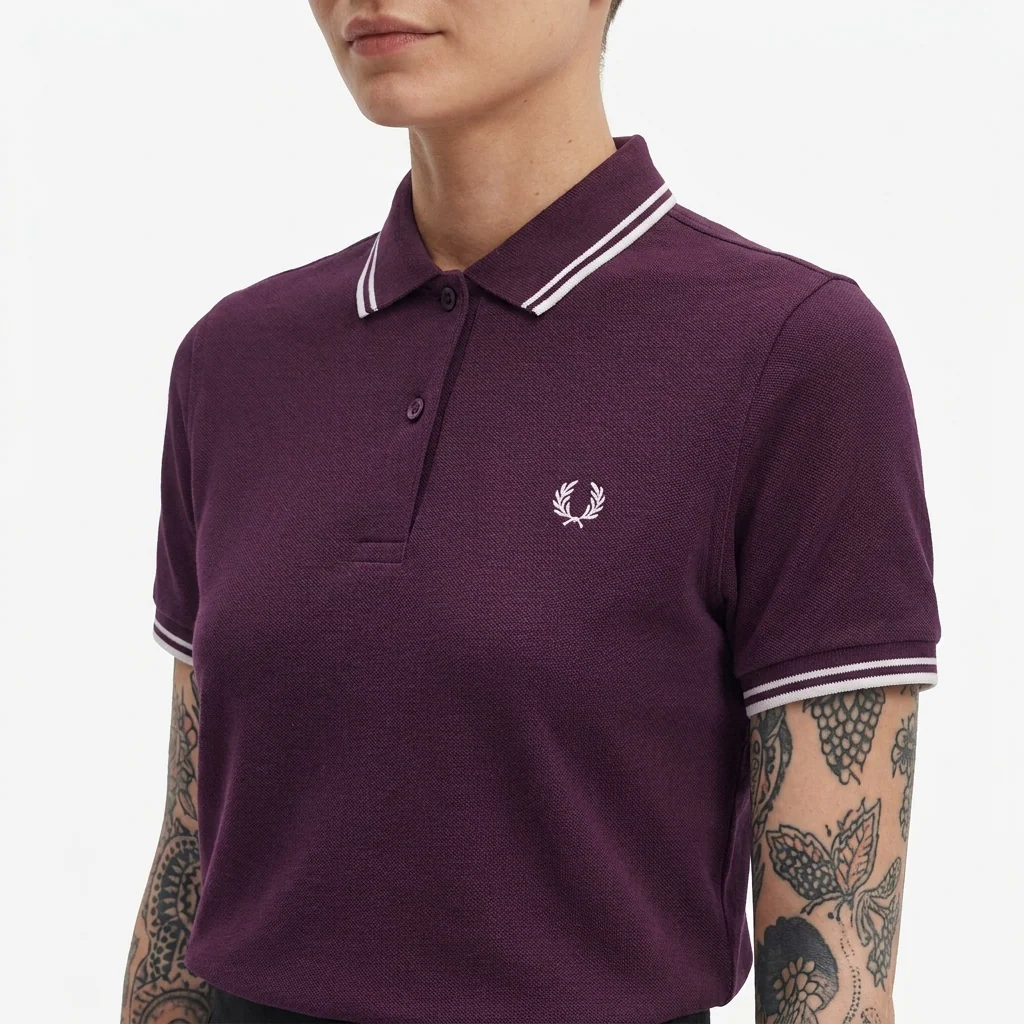 Fred Perry Twin Tipped Polo - Image 3