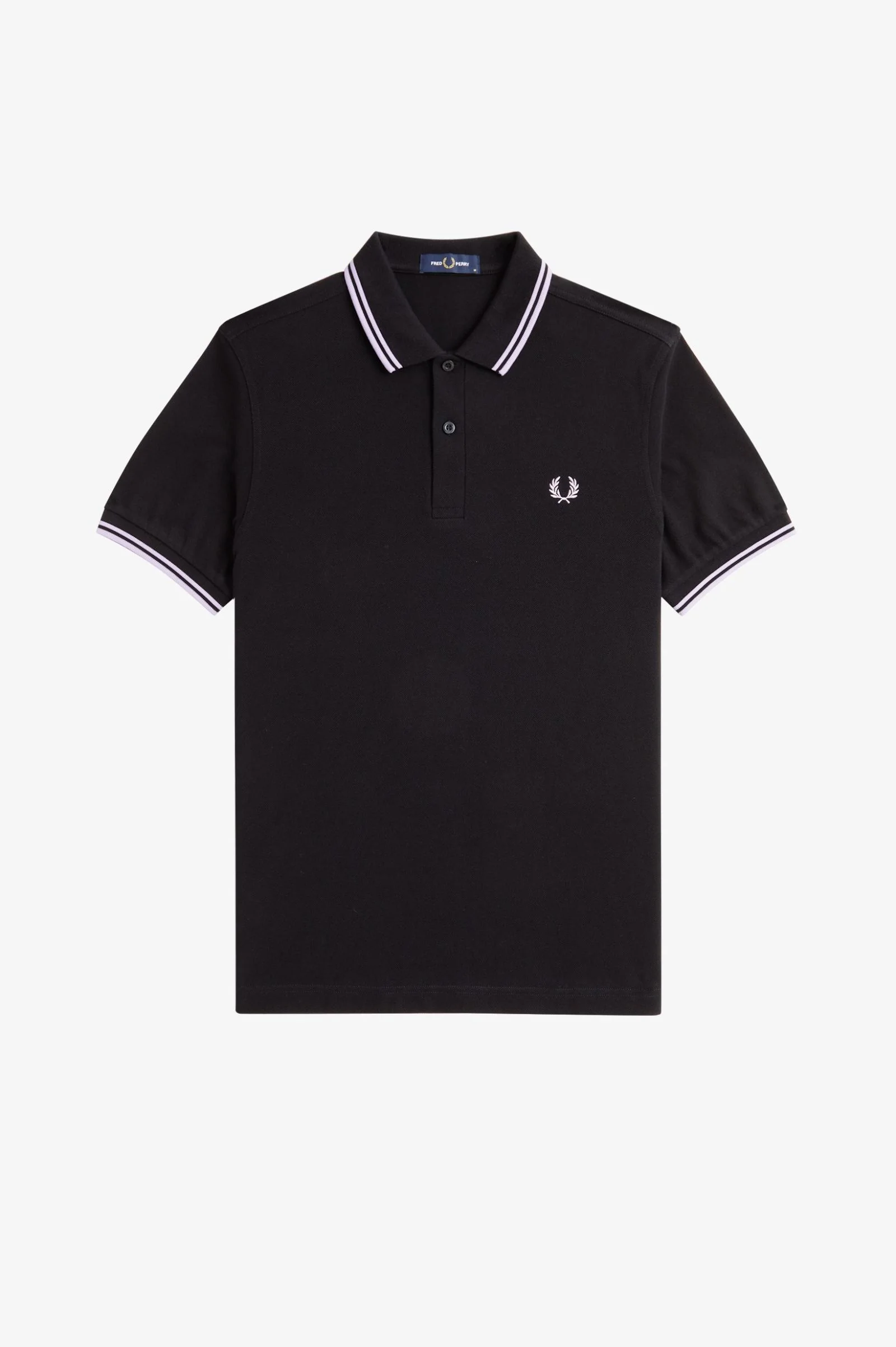 Fred Perry Twin Tipped Polo Shirt Summer 24 Collection - Image 2