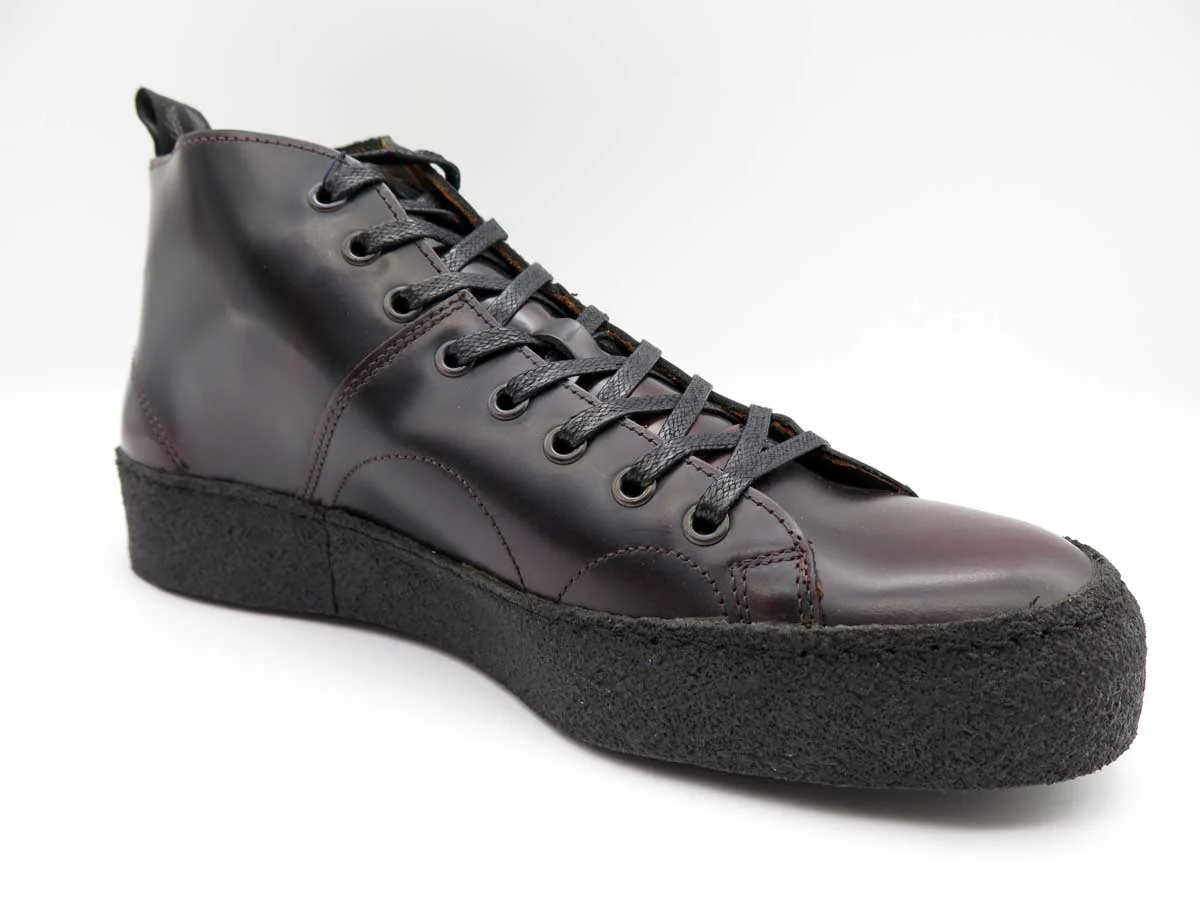 Fred Perry X George Cox Creeper Mid Leather Oxford - Image 2