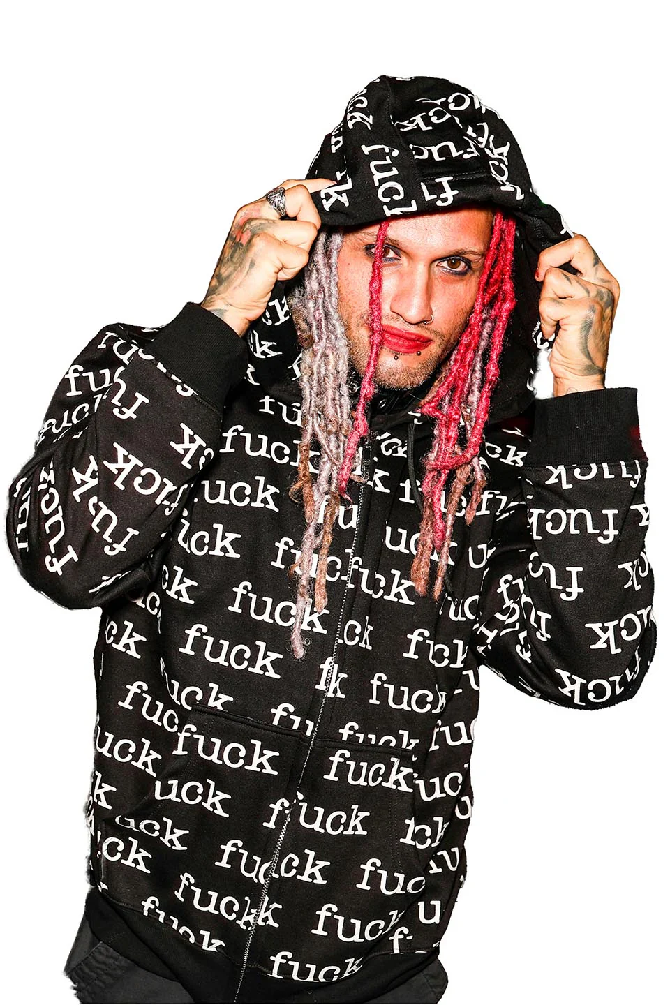 Lip Service Fuck Hoodie - Image 2