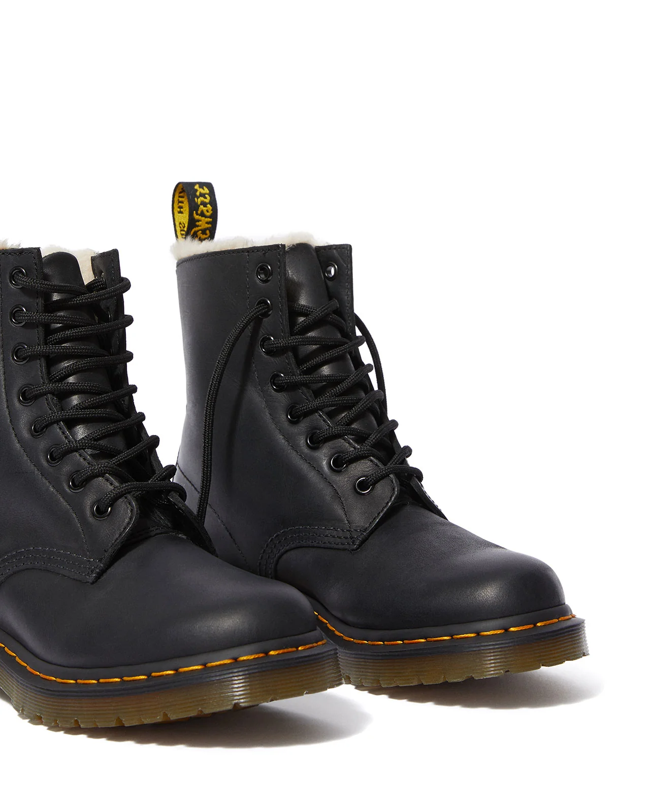 1460 Serena Black Burnished Wyoming Boots - Image 3