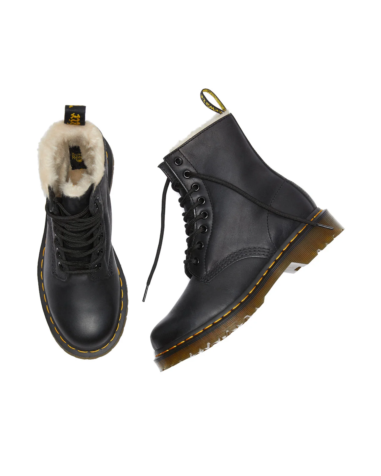1460 Serena Black Burnished Wyoming Boots - Image 8