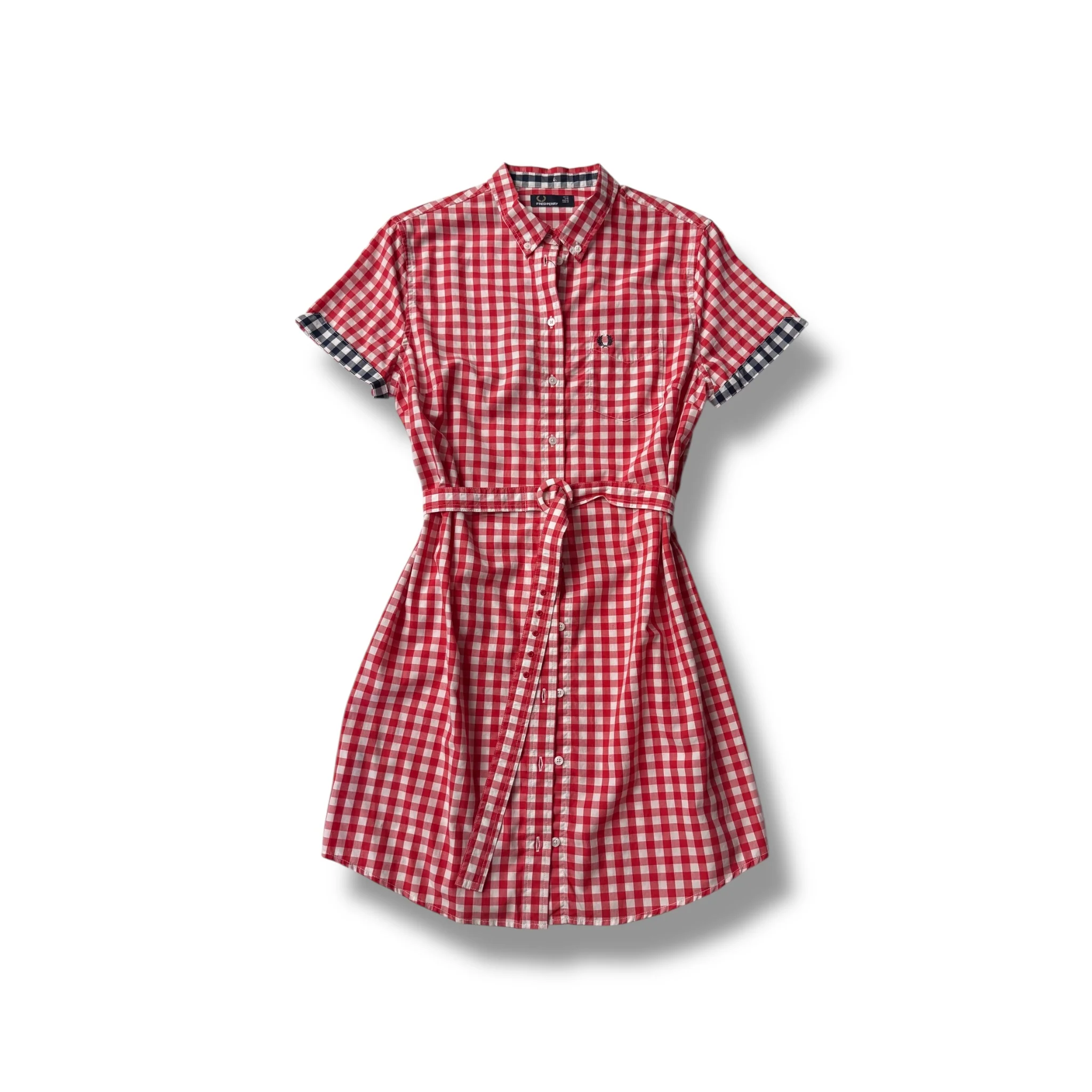 Gingham Button Down Dress - Image 2