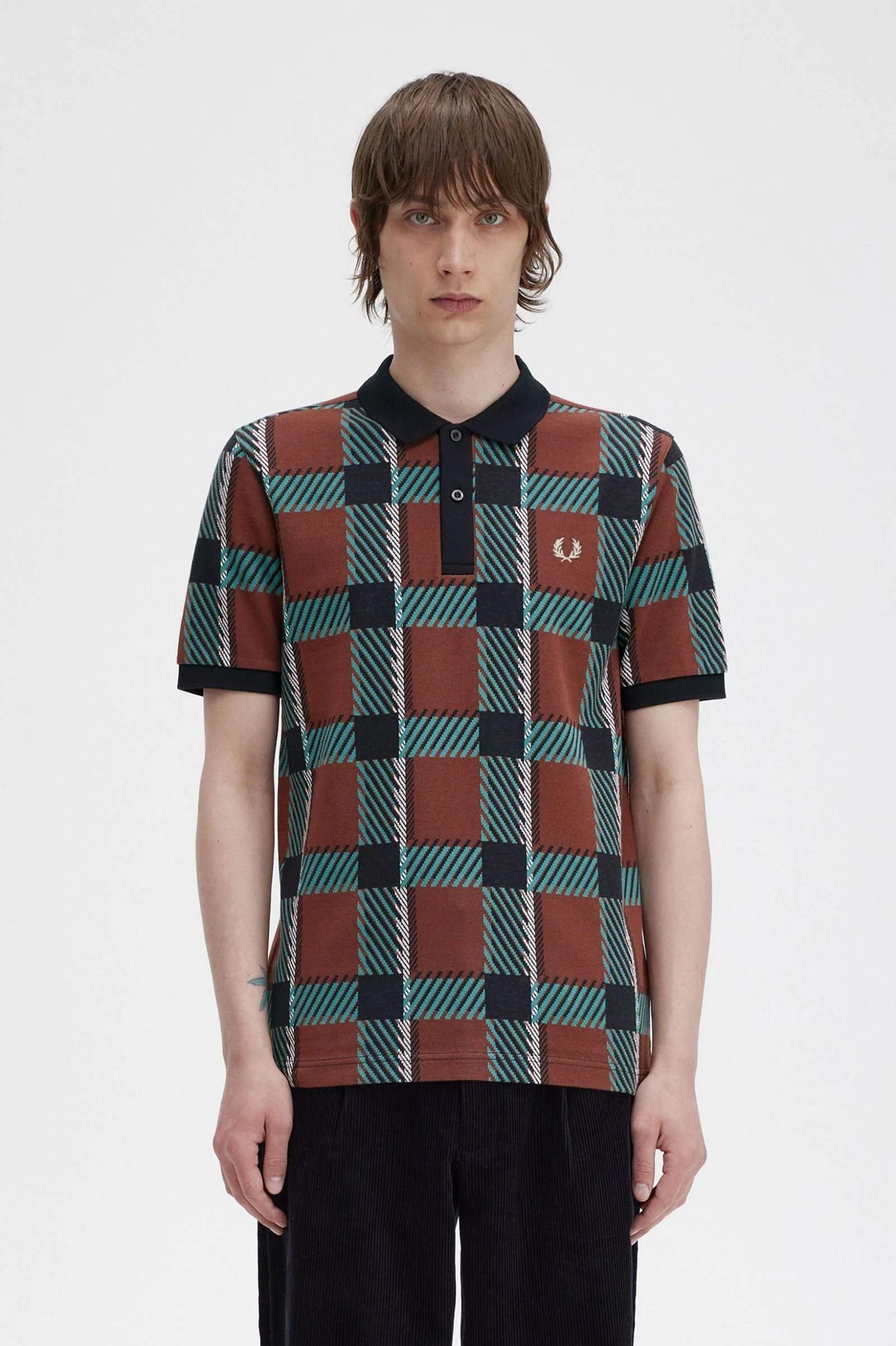 Glitch Knitted Polo - Image 2