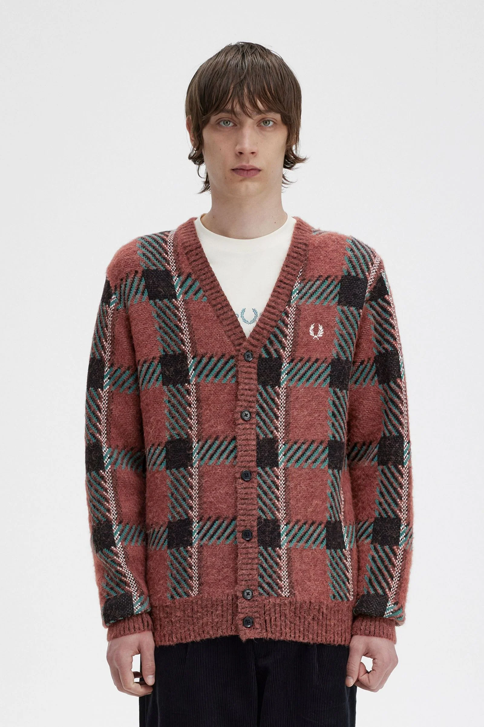 Glitch Tartan Cardigan - Image 2