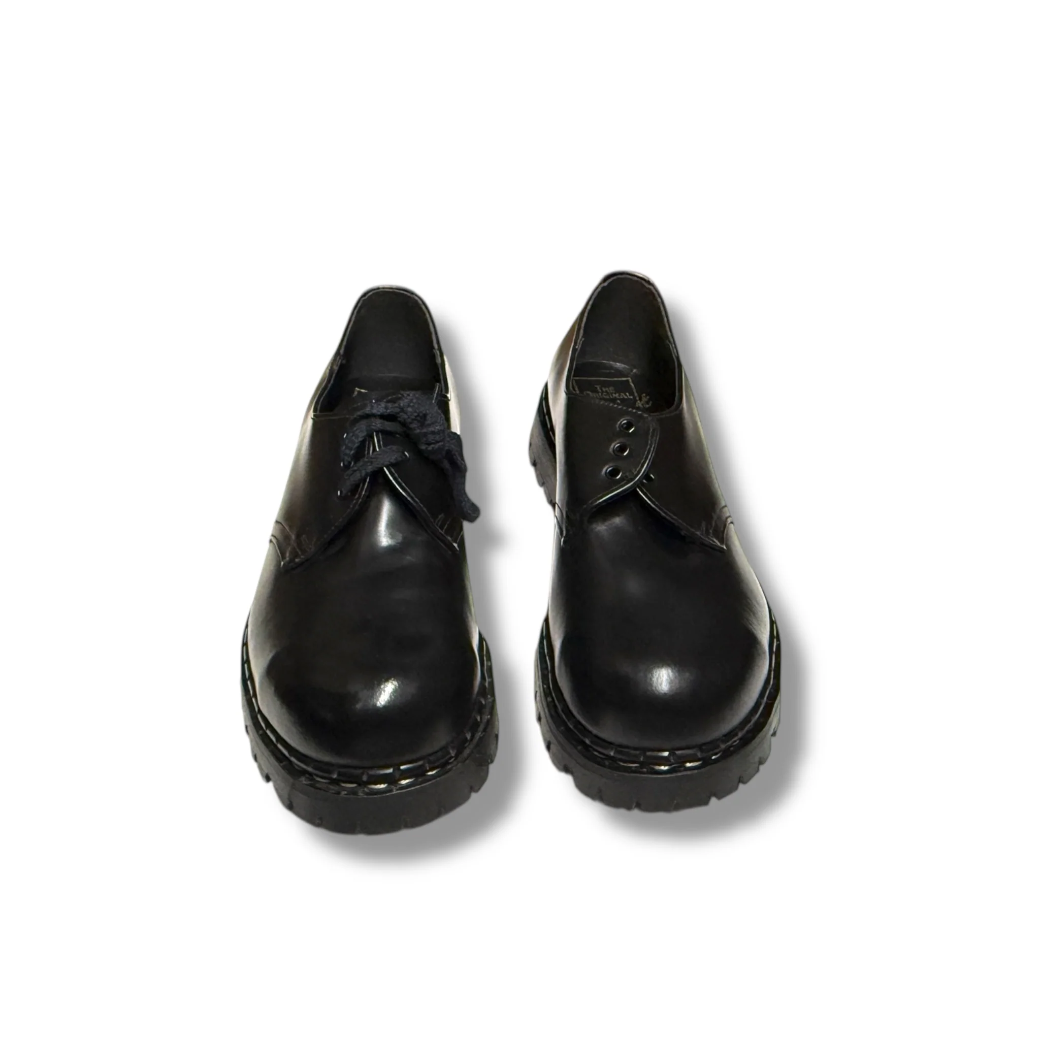 Gripfast Black Leather Steel Cap Shoe - Image 2