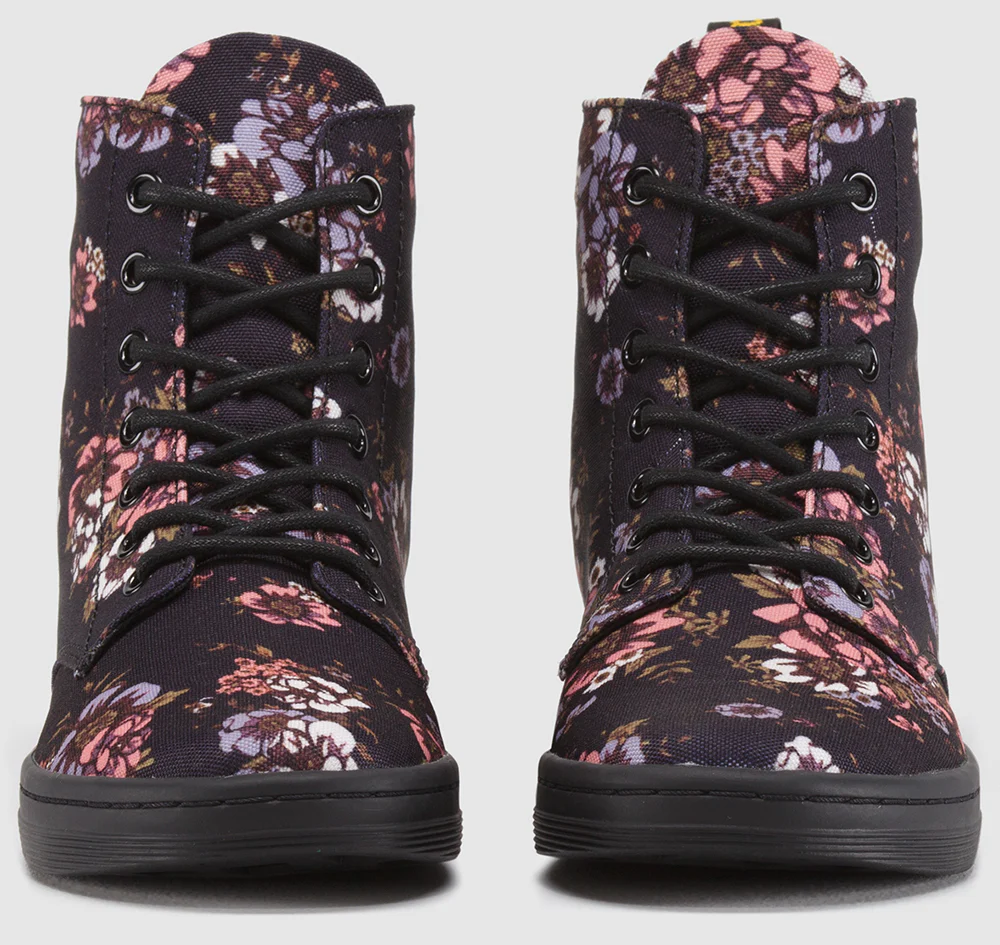 Hackney Wild Rose Canvas Boot - Image 3