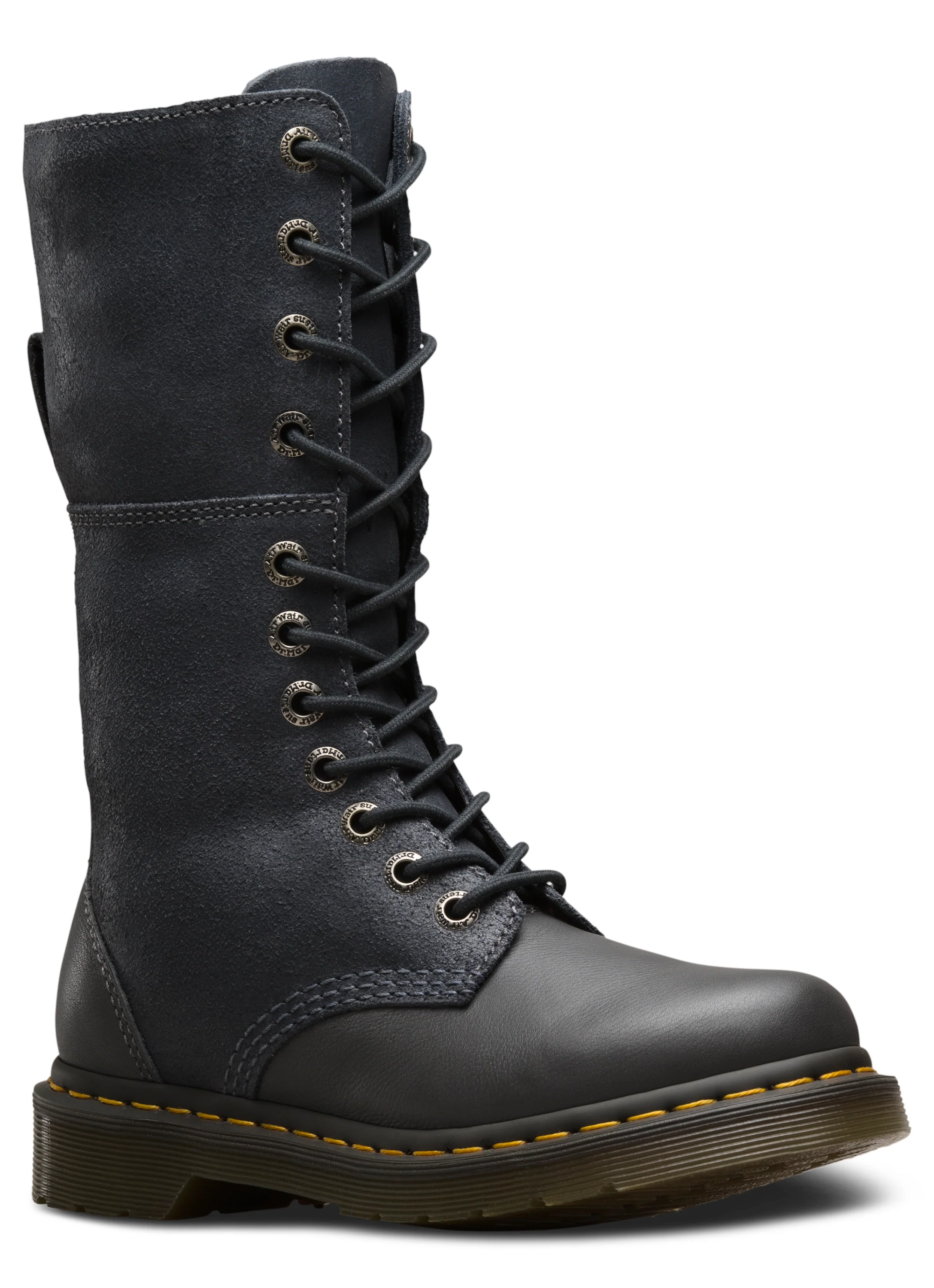 Hazil Lead Virginia+Darken Suede Mid Calf Boot