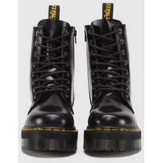 Jadon Black Polished Smooth Boot - Image 2