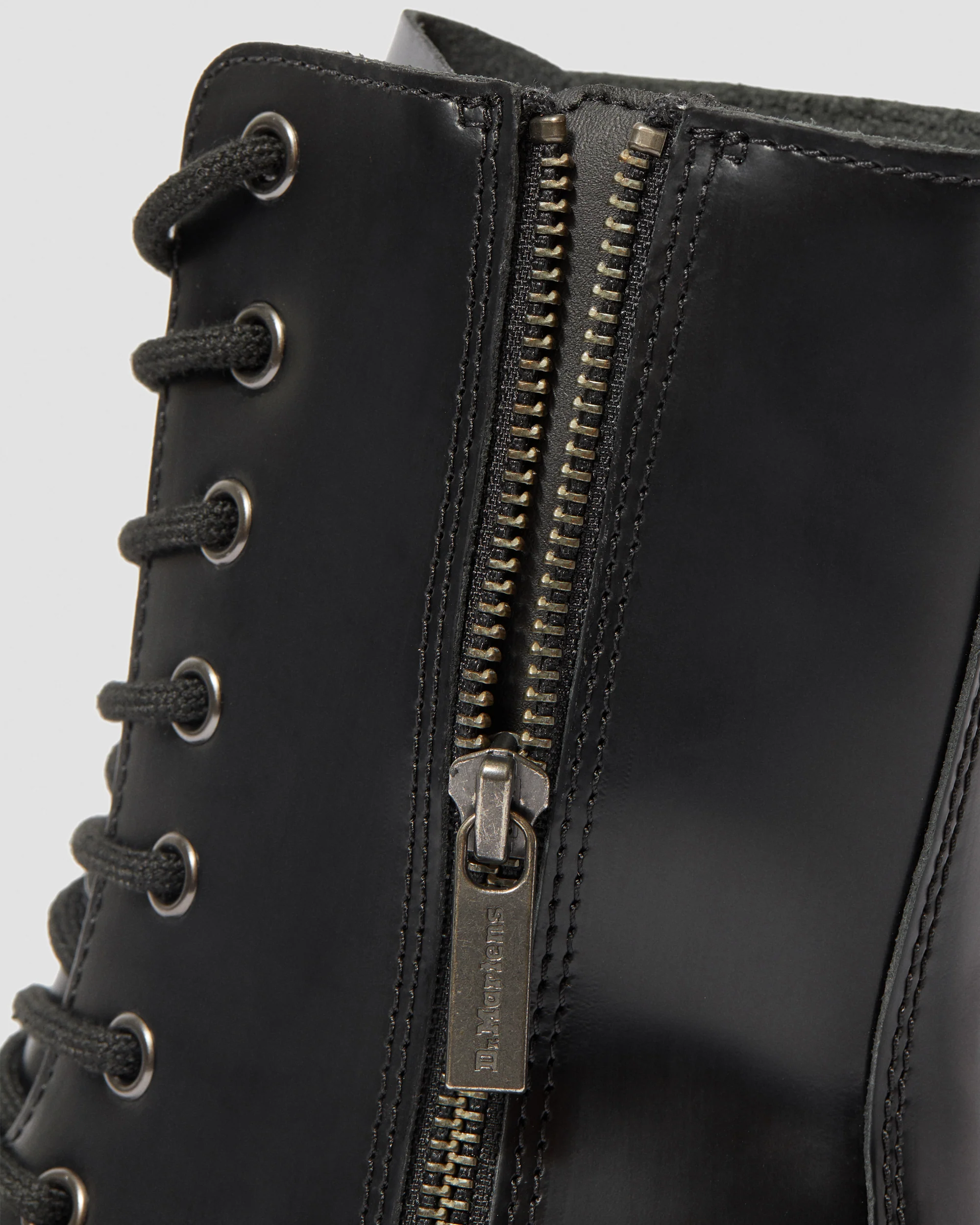 Jadon Hi Black Smooth Platform Boot - Image 9