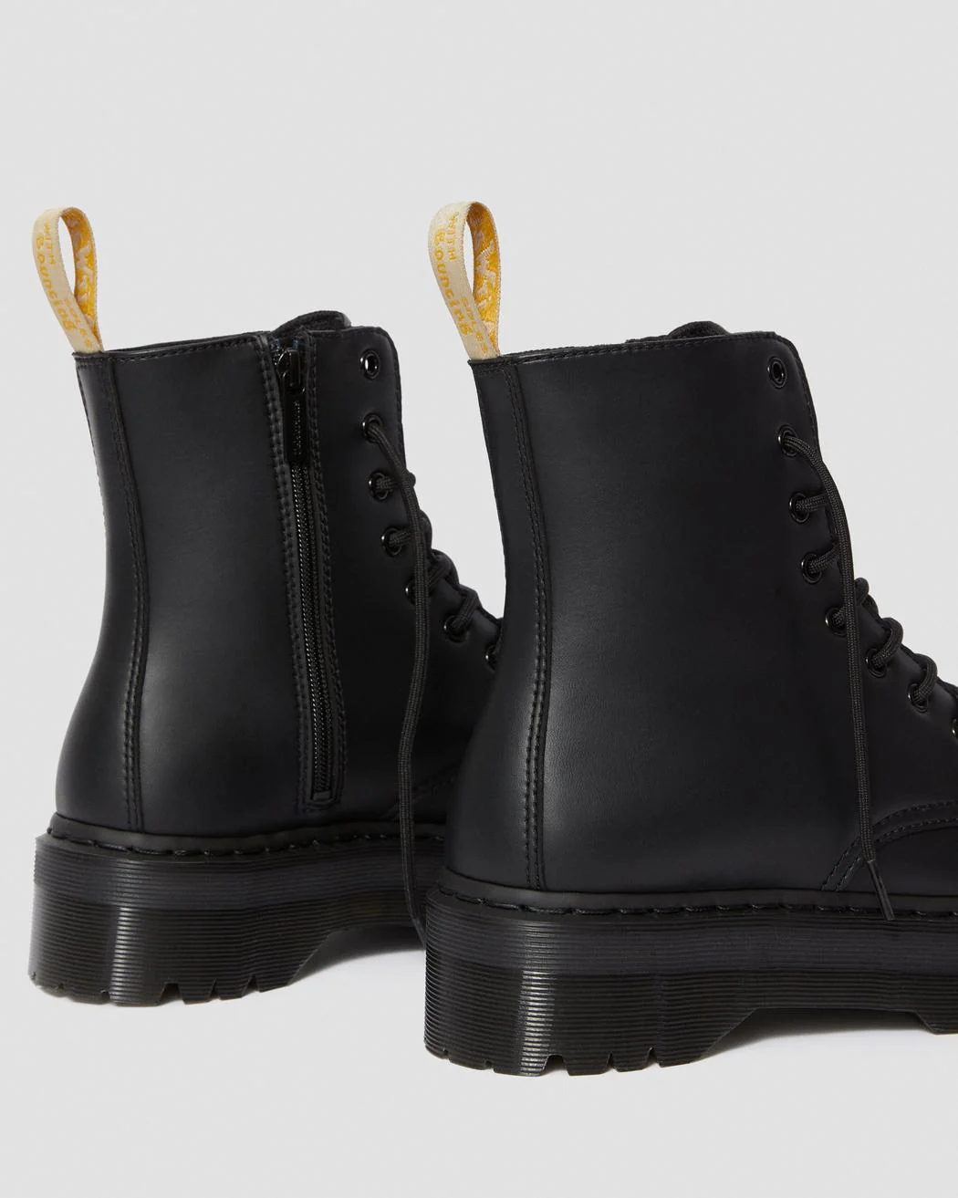 V Jadon Ii Mono Black Felix Rub Off Platform Boot - Image 4