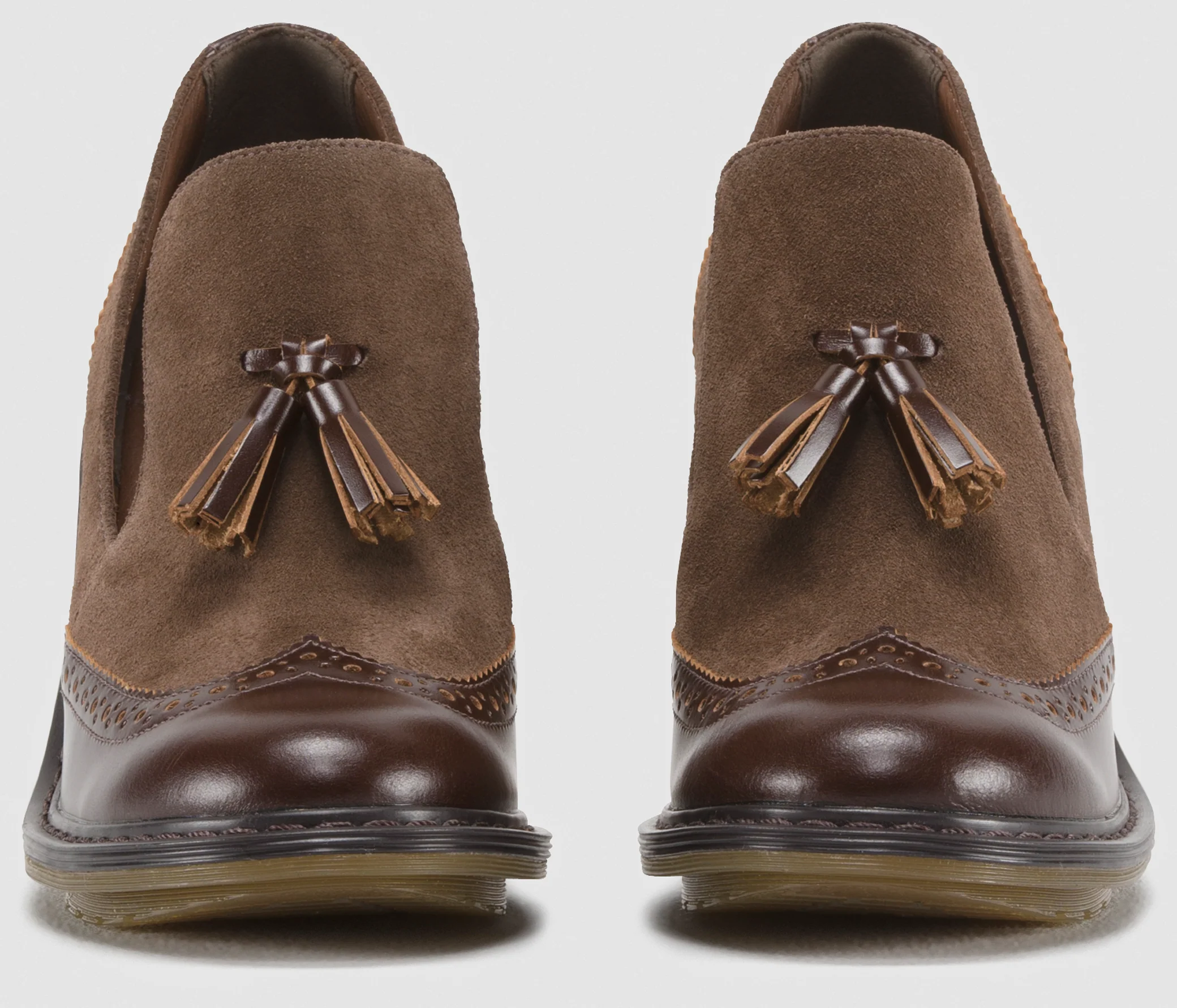 Jessyca Dark Brown Buttero Loafer - Image 3