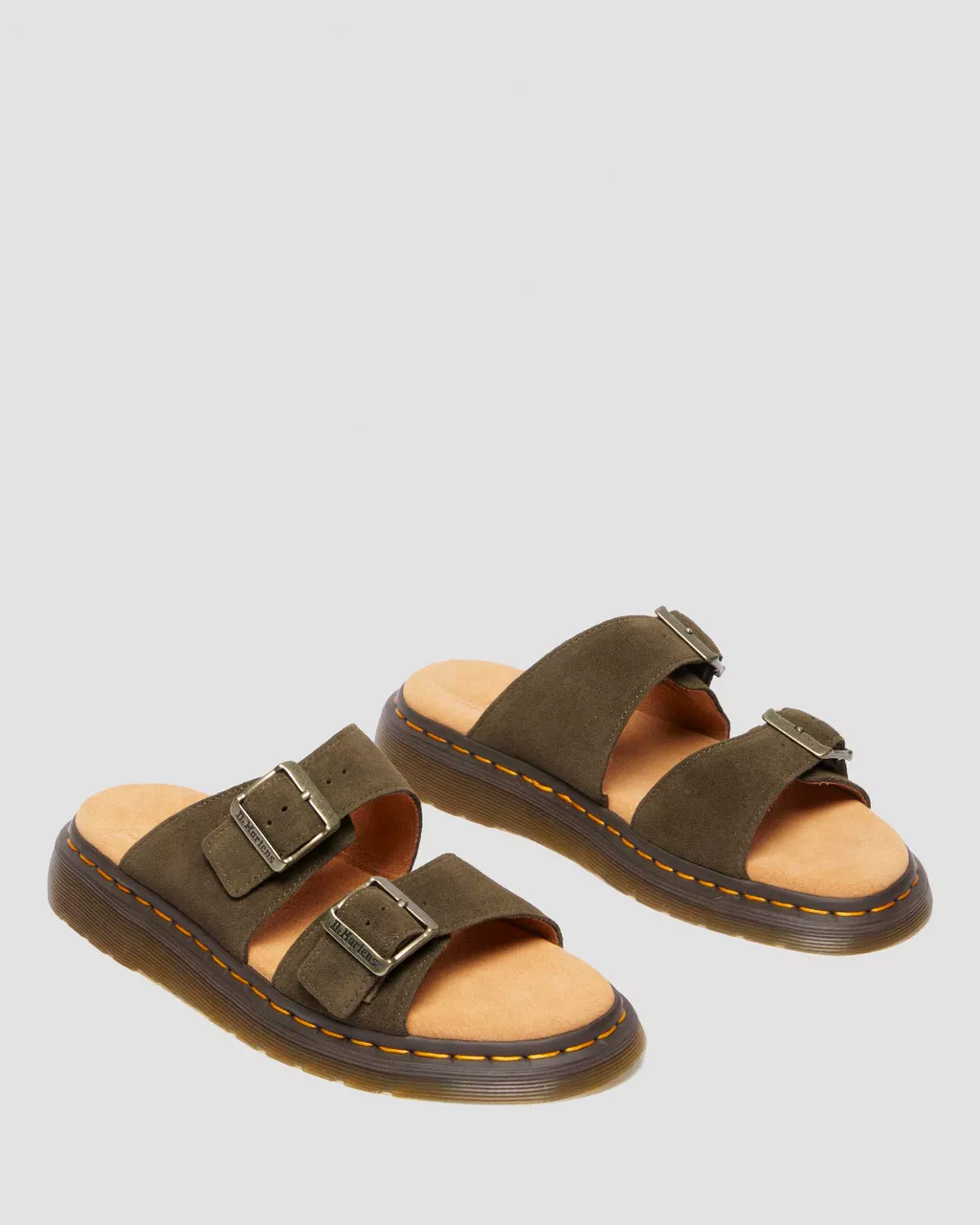 Josef Suede Slide Sandals - Image 5