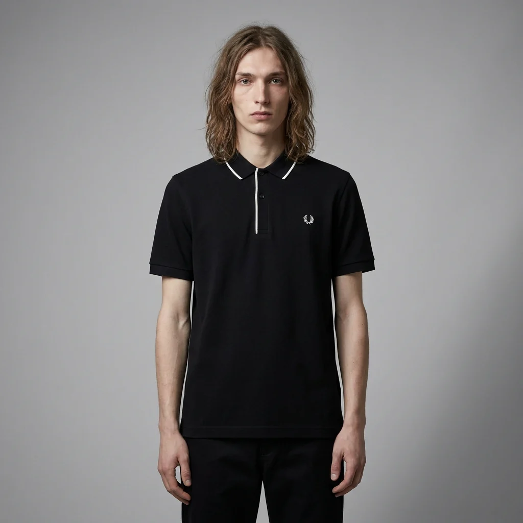 Fred Perry K4243 Classic Knitted Shirt - Image 2