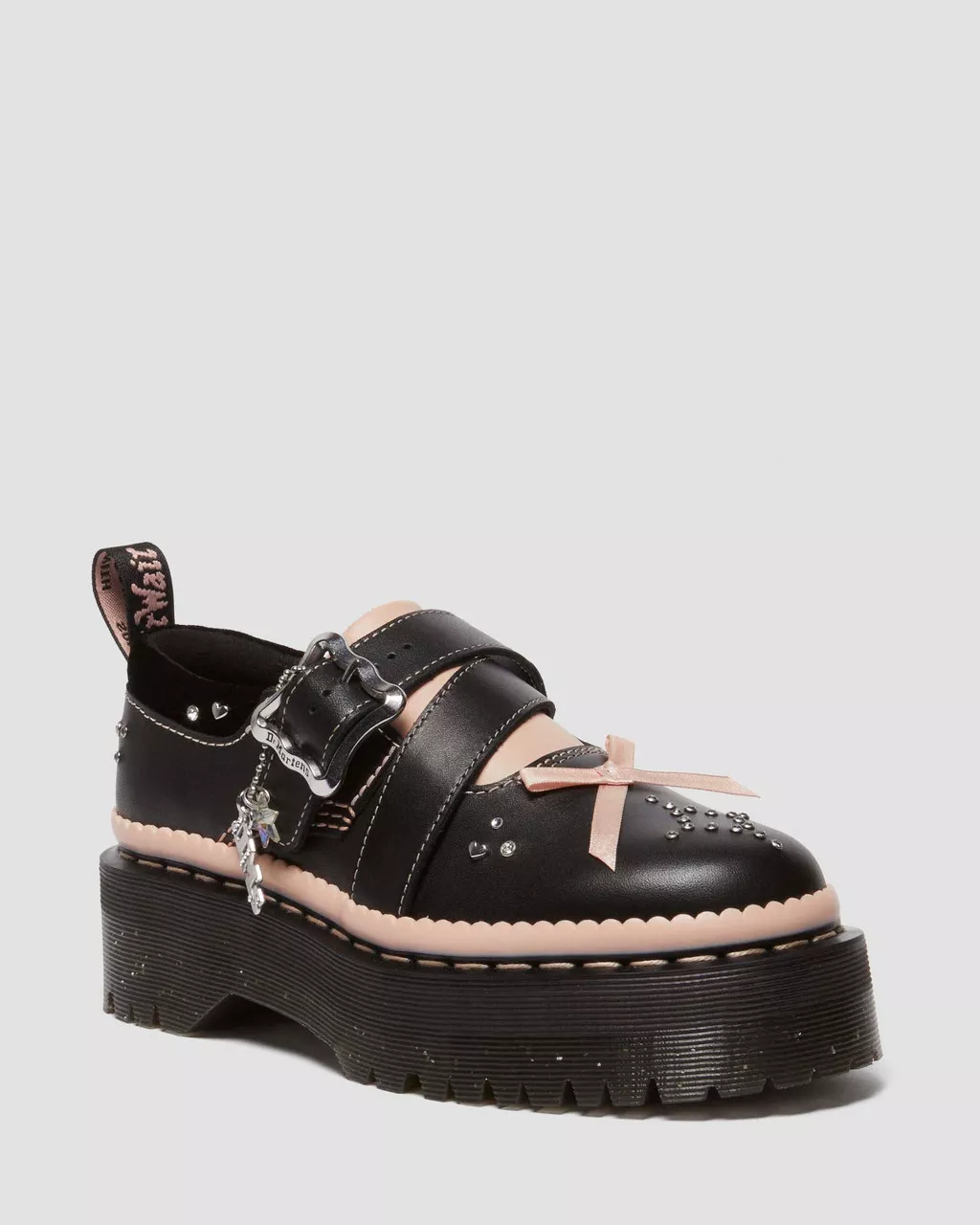 Kemsley Leather Buckle Platform Shoes - Image 2