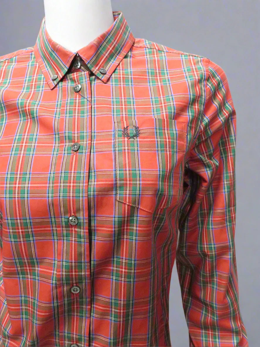 Botton Down Tartan Shirt - Image 2