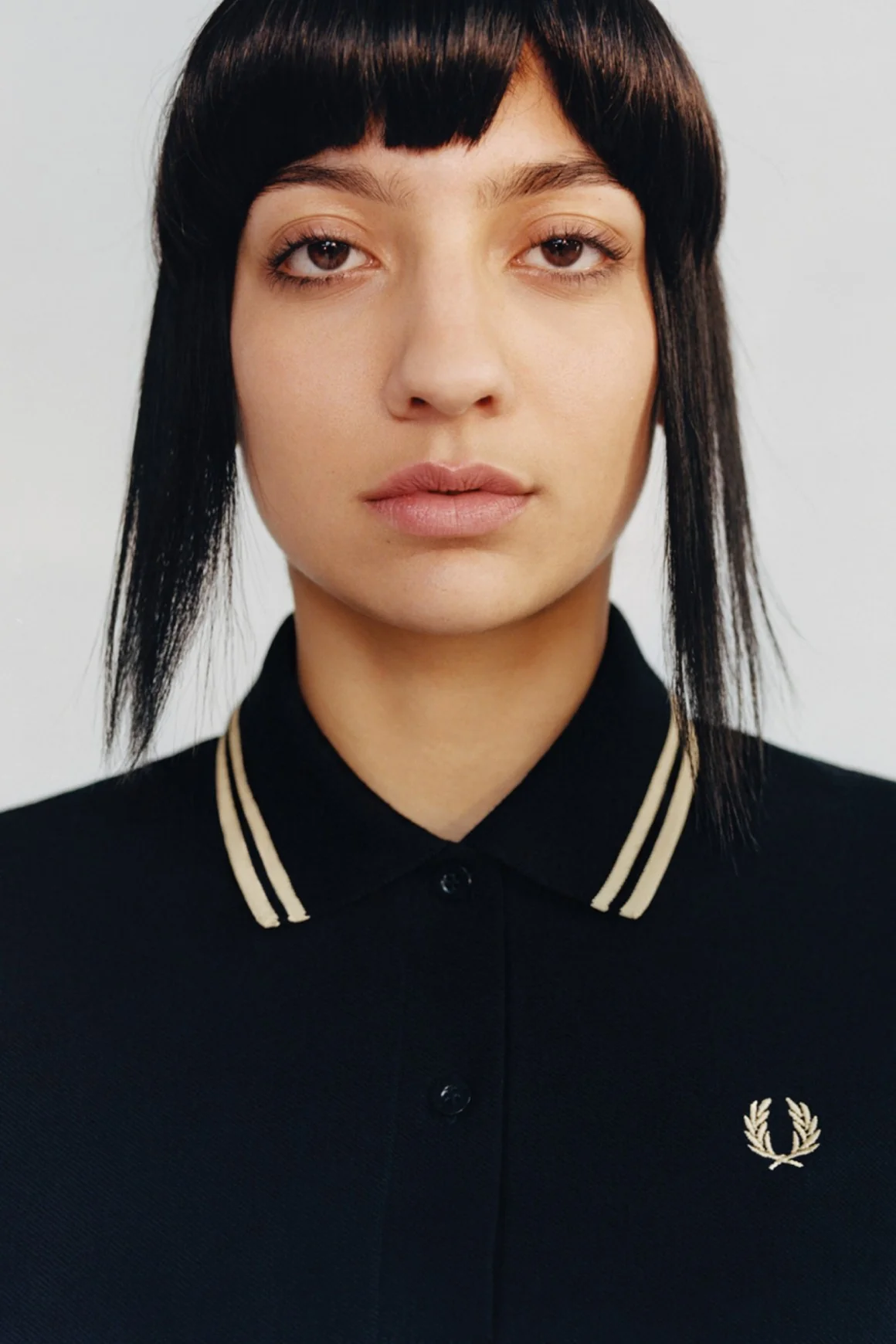 Made In England Fred Perry Ladies Shirt - Image 3