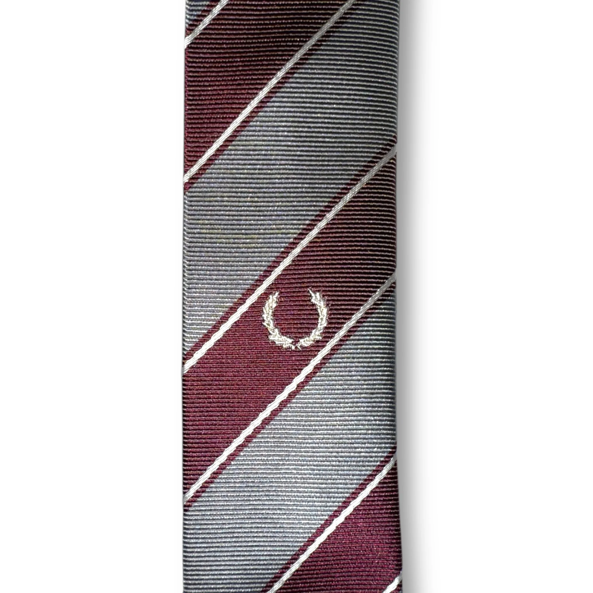 Licorice College Striped Tie