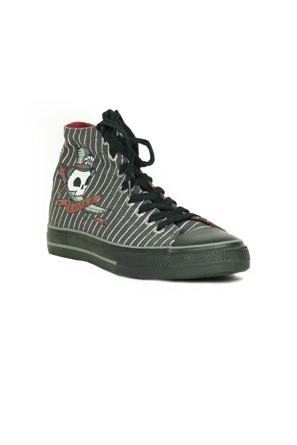 Underground Loser Pinstripe Sneakers
