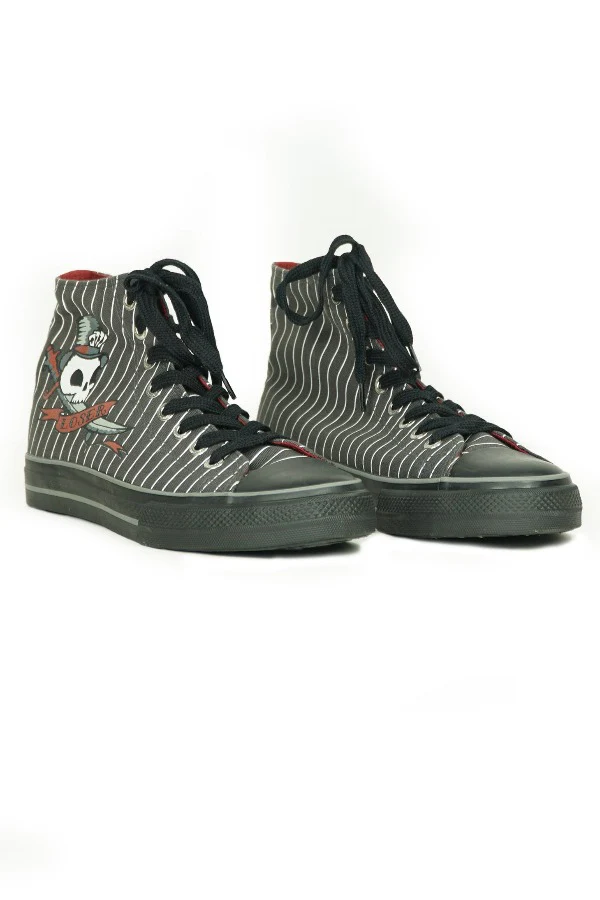 Underground Loser Pinstripe Sneakers - Image 2