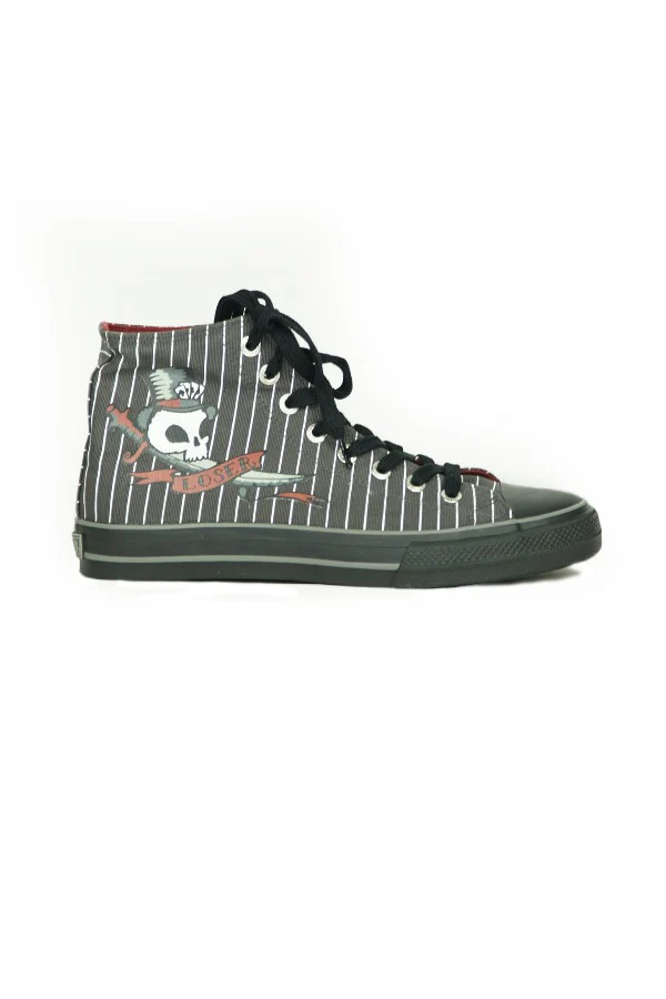 Underground Loser Pinstripe Sneakers - Image 3