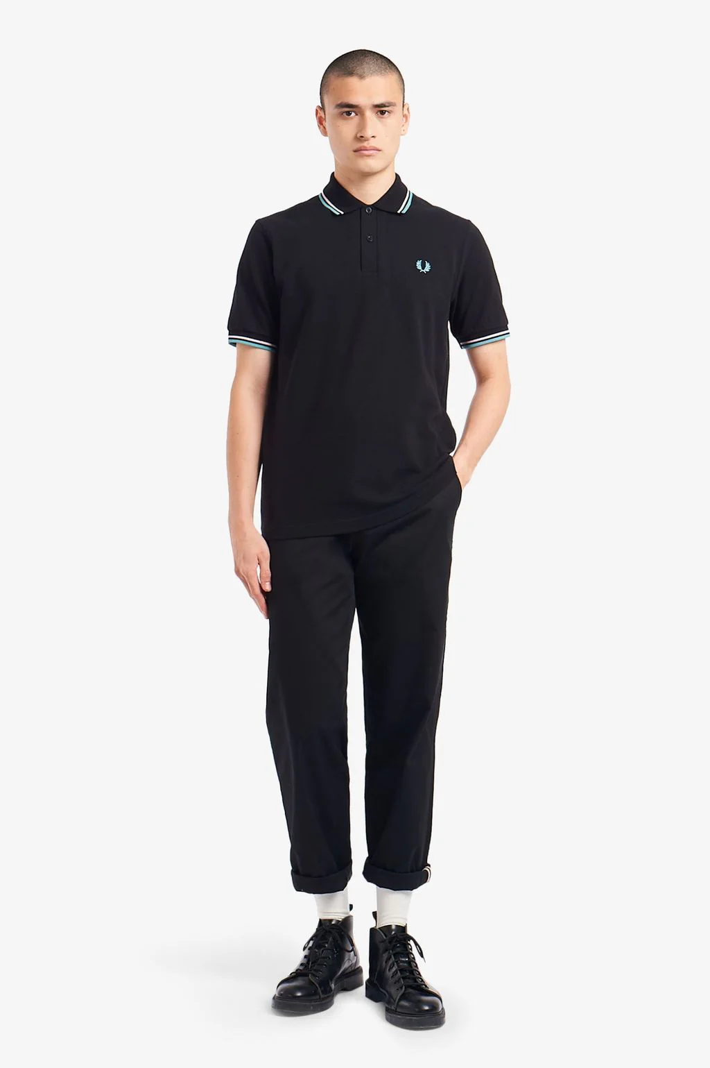 M12 Twin Tipped Fred Perry Shirt - Image 2