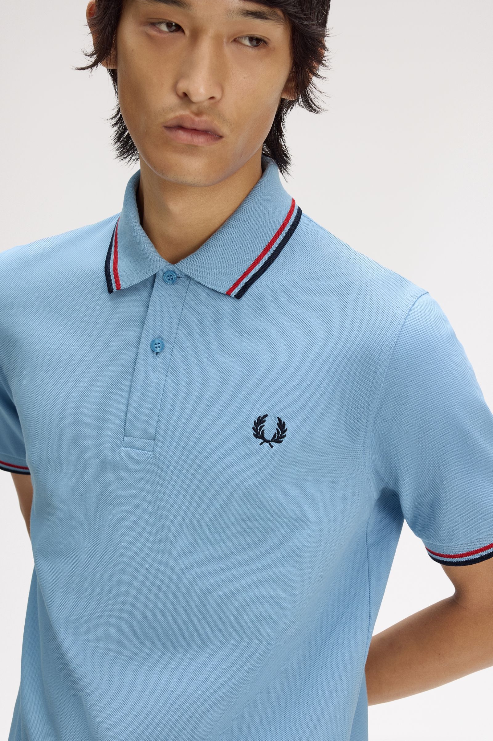 M12 Twin Tipped Fred Perry Shirt - Image 2