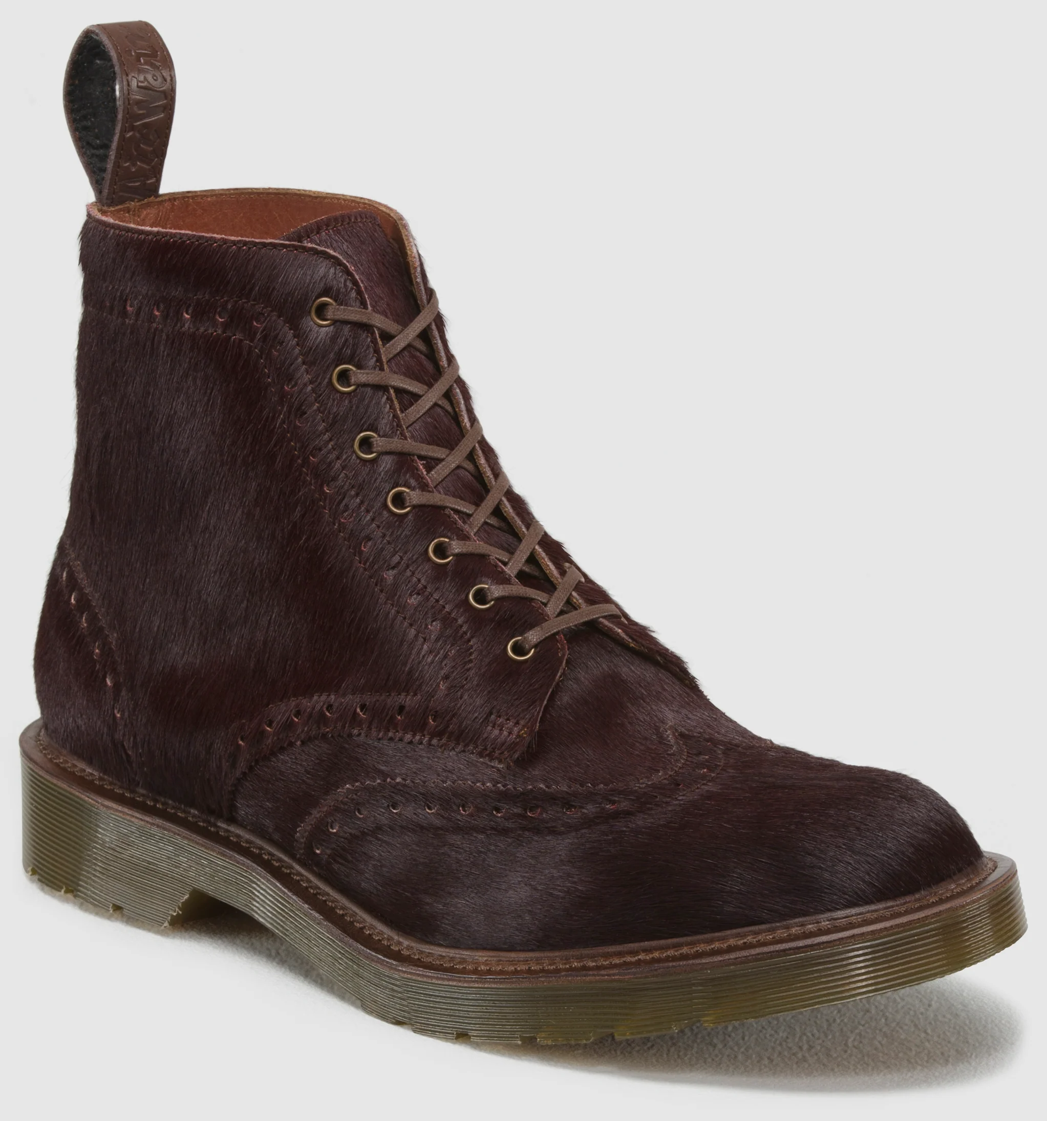 Bertie Oxford Italian Hair On Made In England Boots