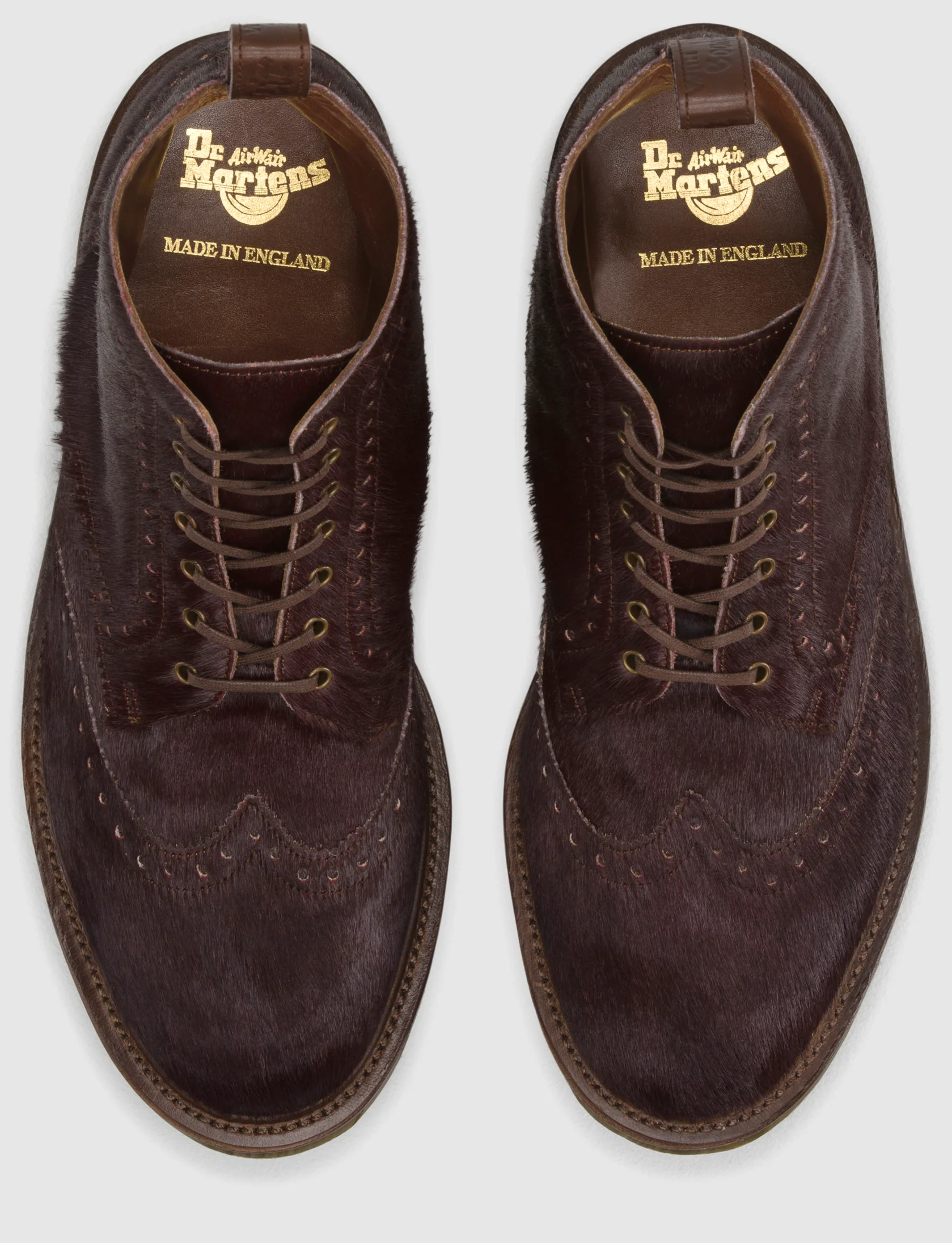 Bertie Oxford Italian Hair On Made In England Boots - Image 7