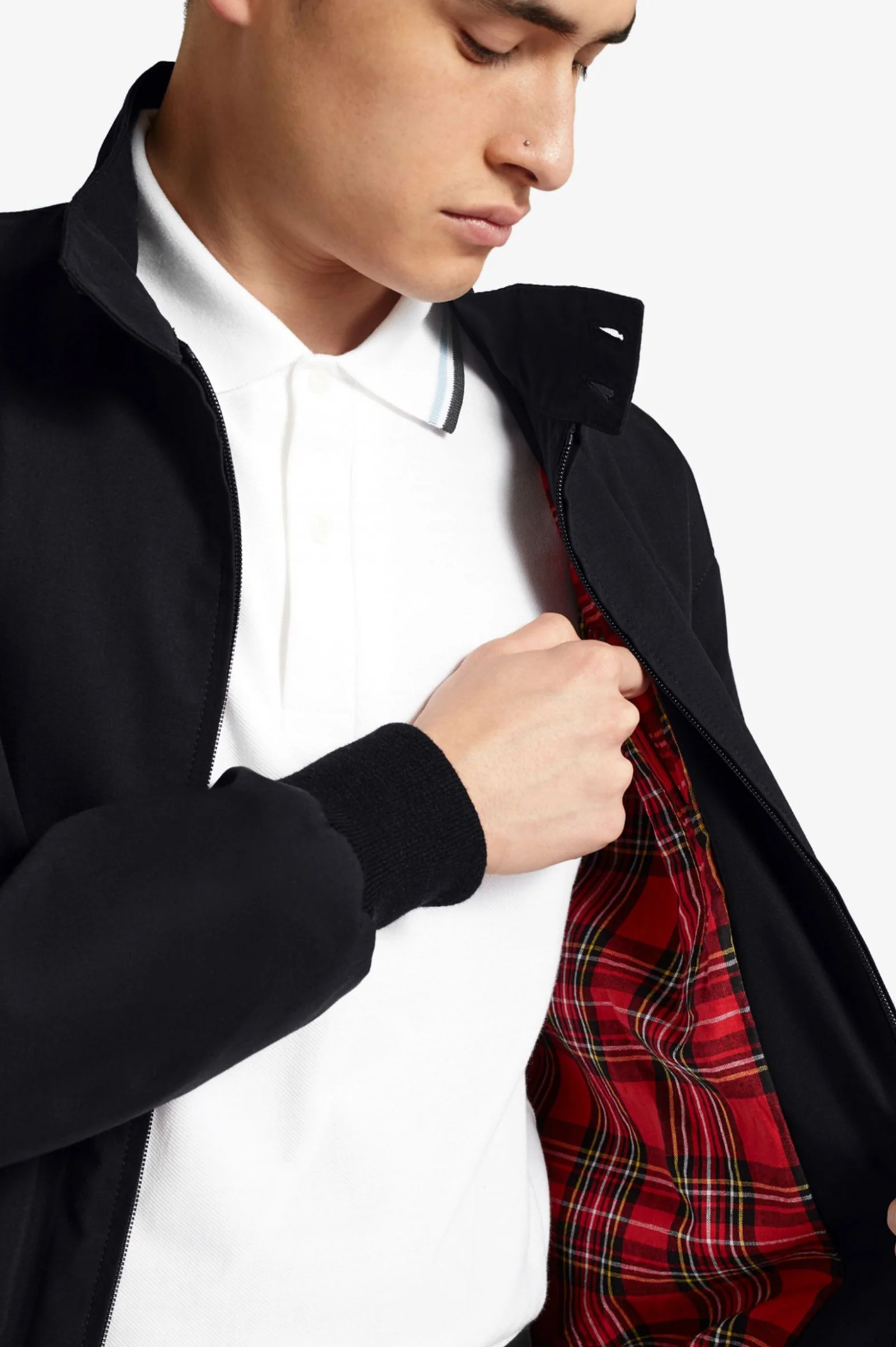 Fred Perry Made In England Harrington Jacket - Image 3