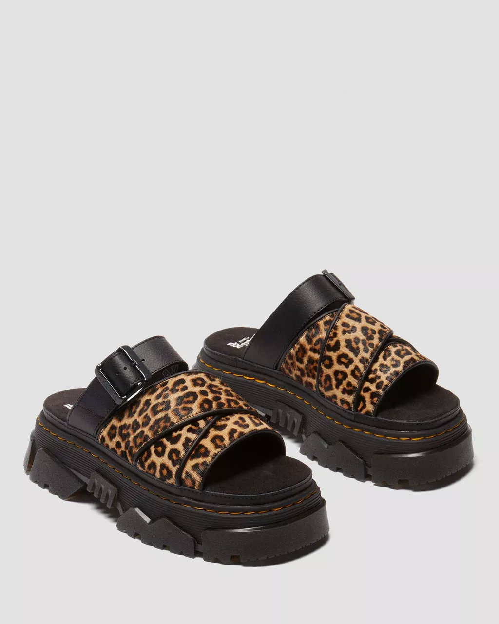 Mattison Leopard Slide Sandals - Image 3