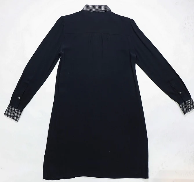 Fred Perry Metallic Collar Shirt Dress - Image 3