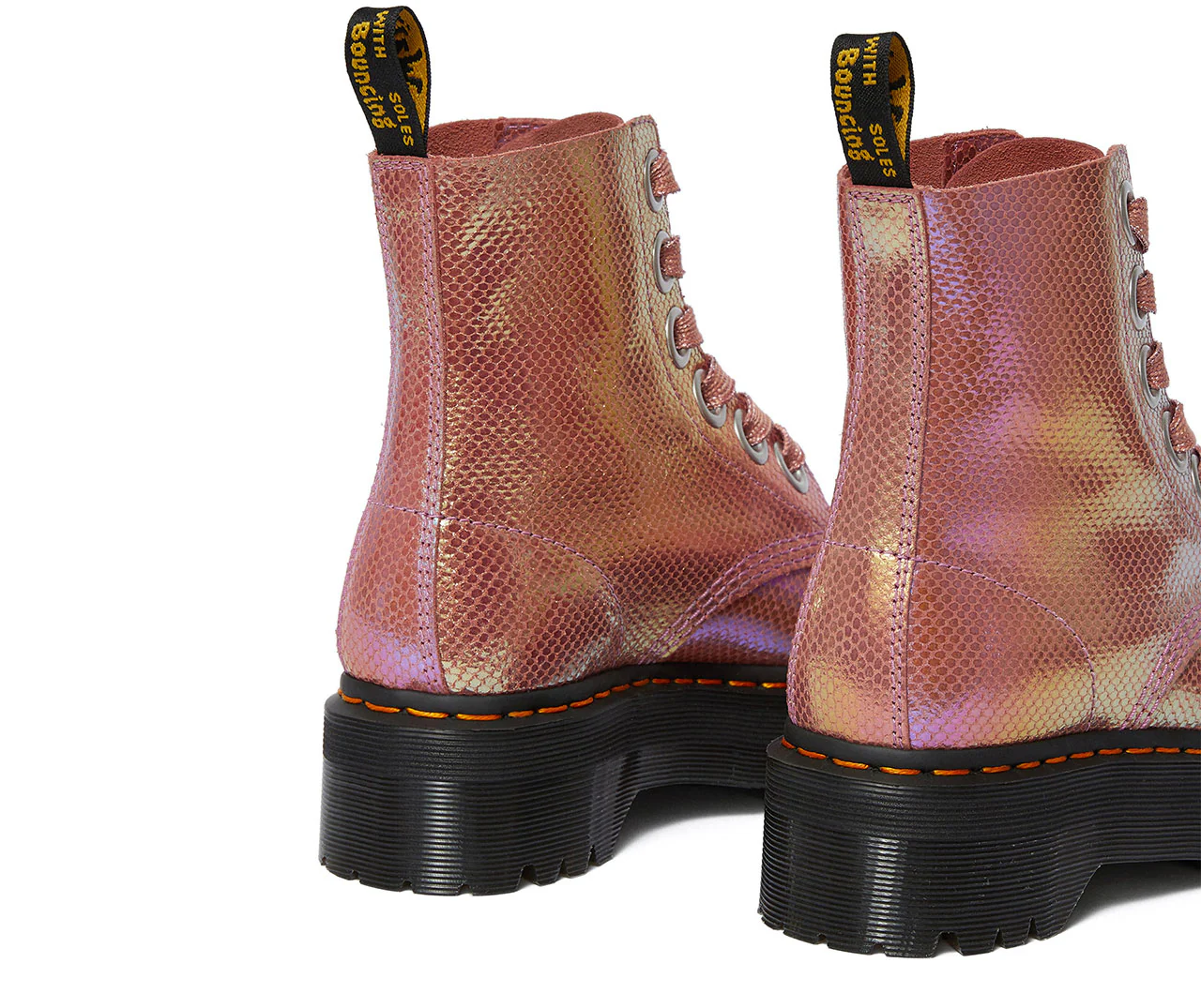 Molly Pink Iridescent Platform - Image 4
