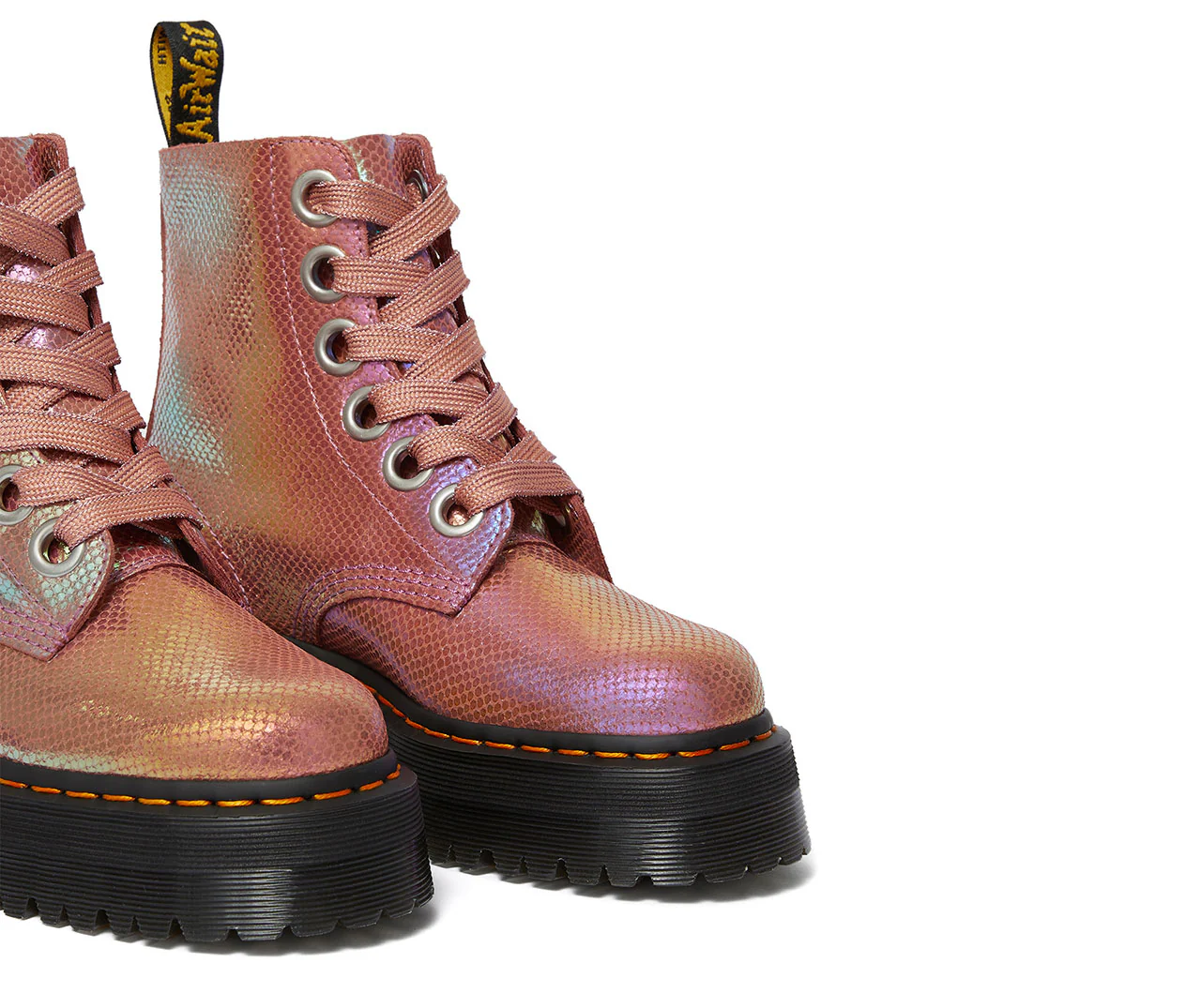 Molly Pink Iridescent Platform - Image 5