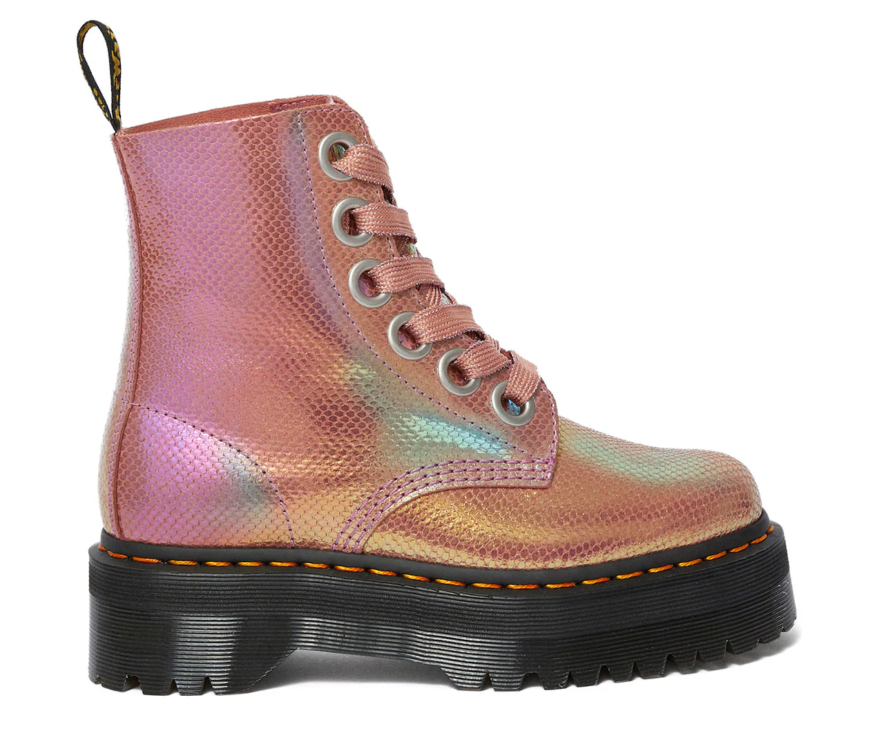Molly Pink Iridescent Platform - Image 7