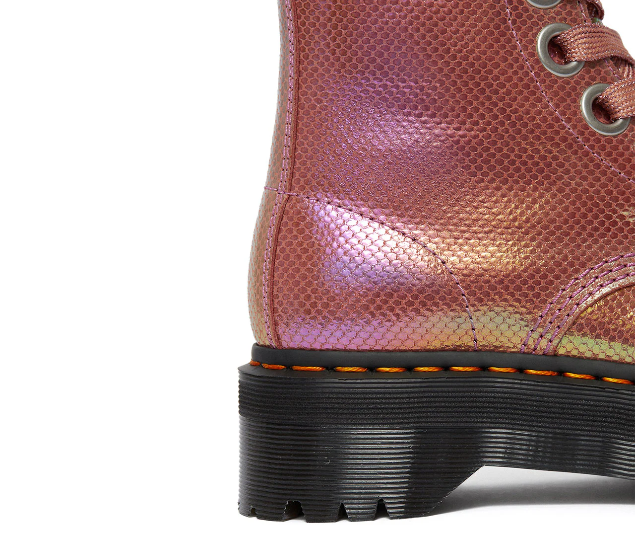 Molly Pink Iridescent Platform - Image 8