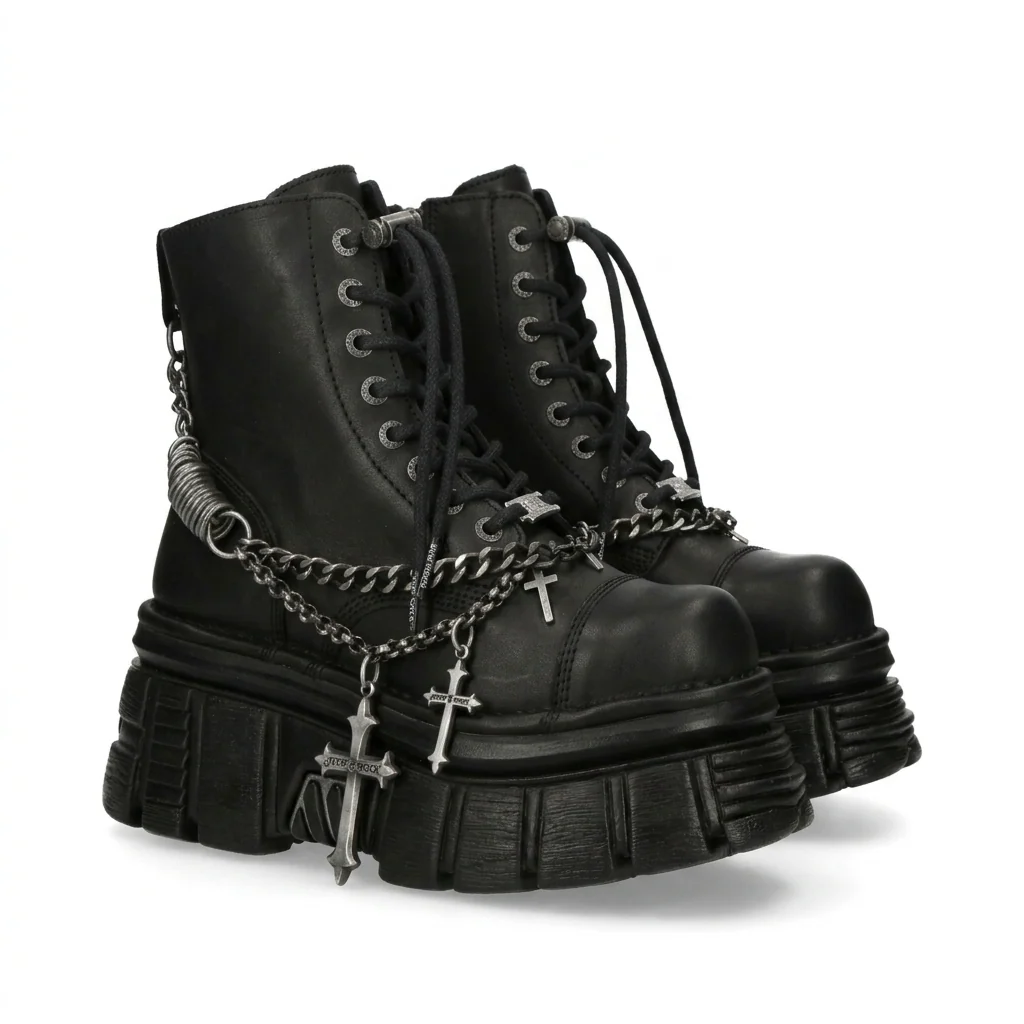 New Rock Boot M-MILI083BI165-C1