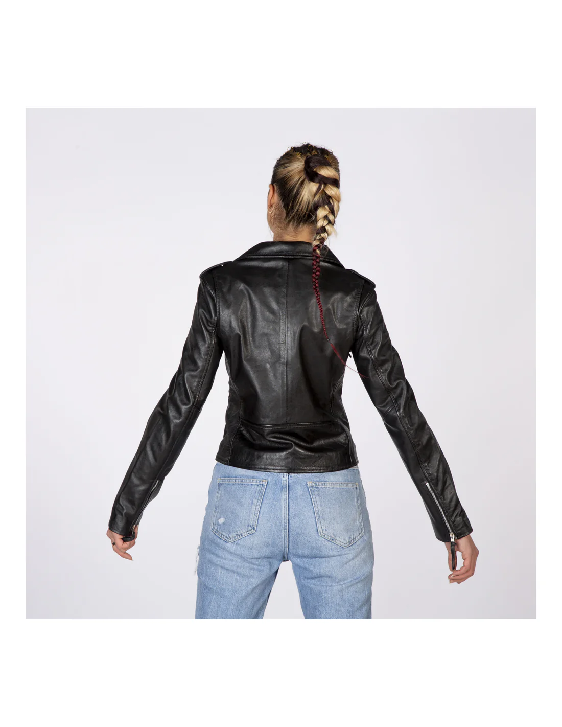 New Rock Leather Jacket W-Nrlwj006-S1 - Image 2