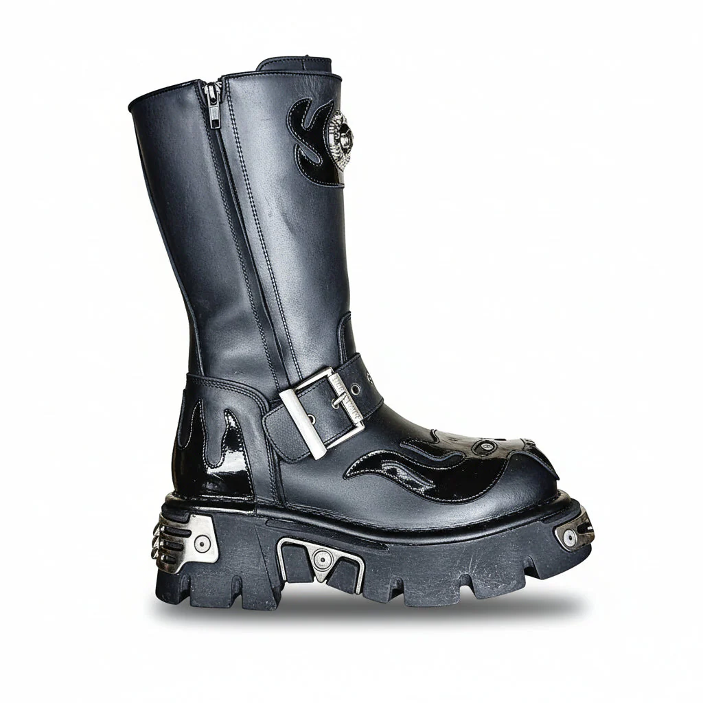 New Rock Boot M.118 Tower (Black)