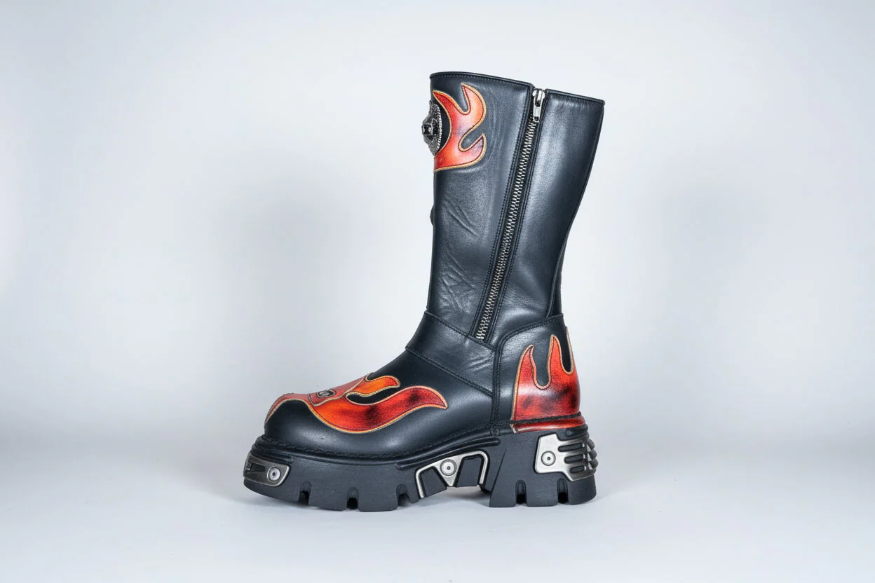 New Rock Boot M.118 Tower (Red) - Image 2