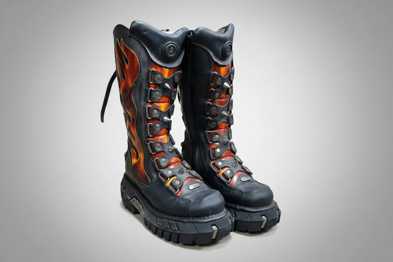 New Rock Boot M.177 Red - Image 2
