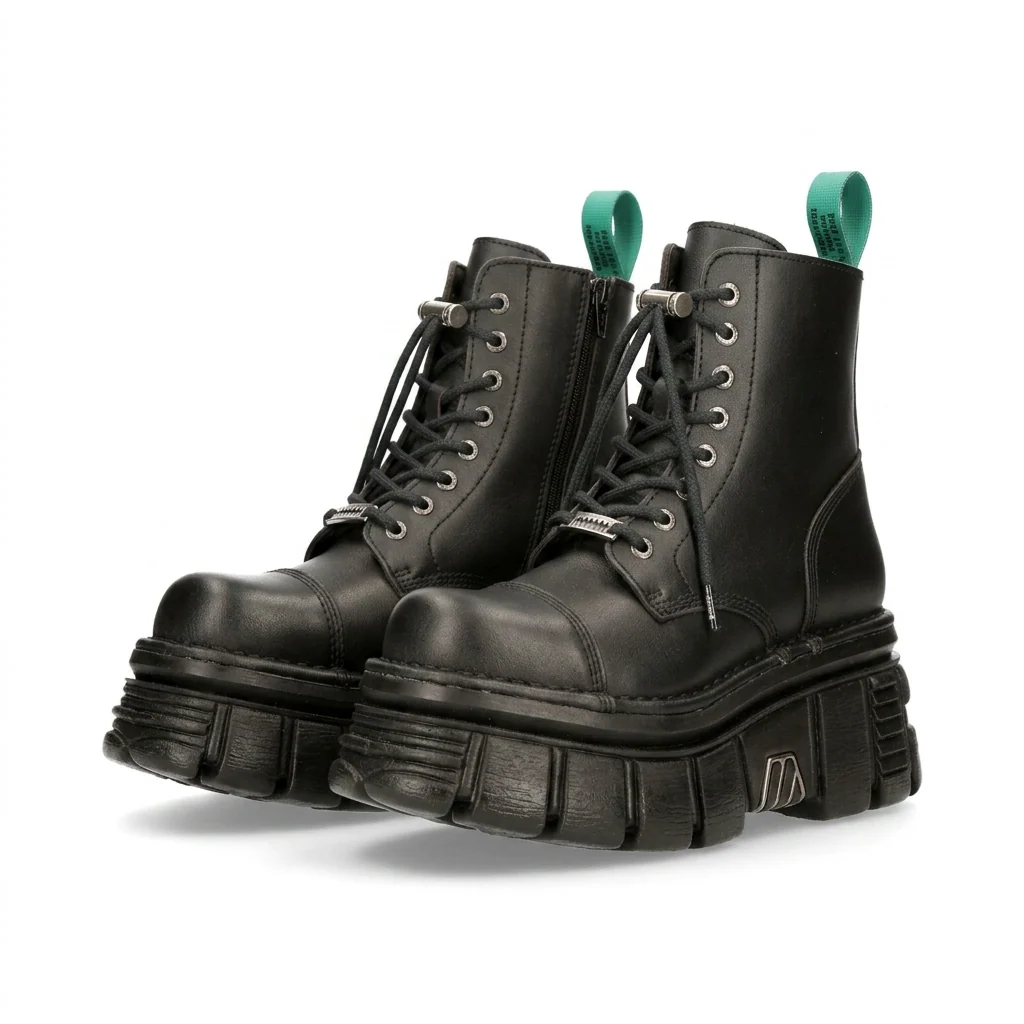 New Rock Vegan Boot M-NEWMILI083-VS2 - Image 4