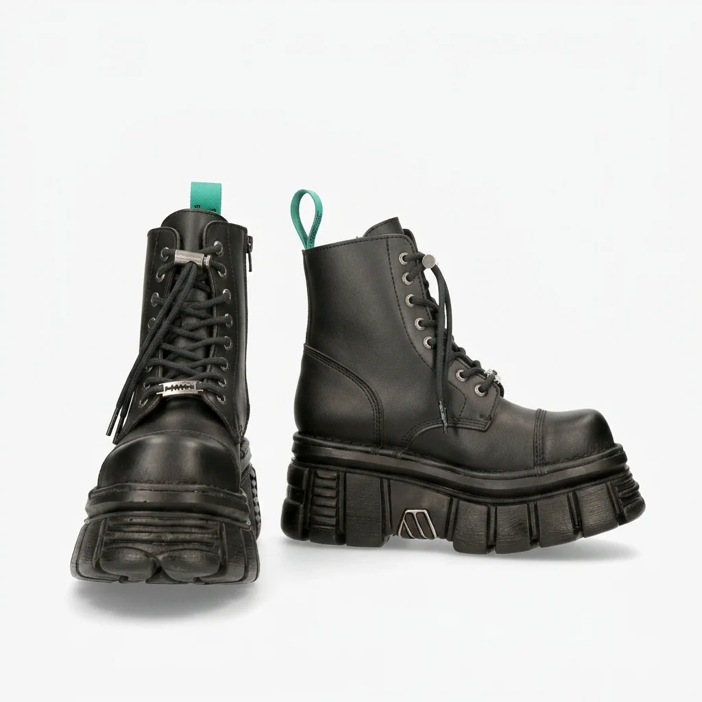 New Rock Vegan Boot M-NEWMILI083-VS2 - Image 5