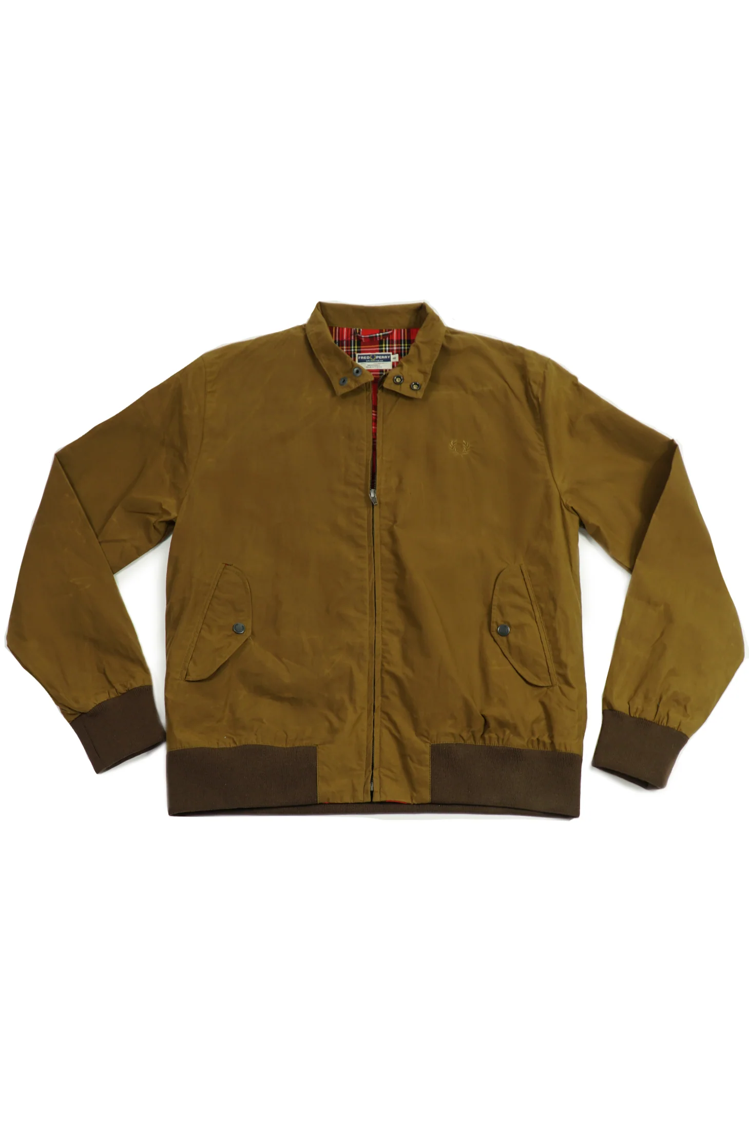 Mie Waxed Harrington Jacket