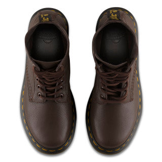 1460 Pascal Dark Brown Virginia Leather Boots - Image 4