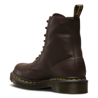1460 Pascal Dark Brown Virginia Leather Boots - Image 5