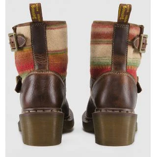 Pendleton Tan + Beige Biker Boots - Image 7