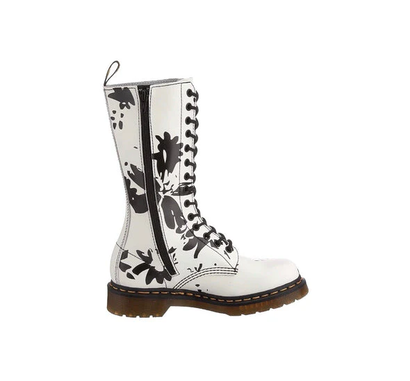 Petula Bloom White Lamper Boot - Image 3