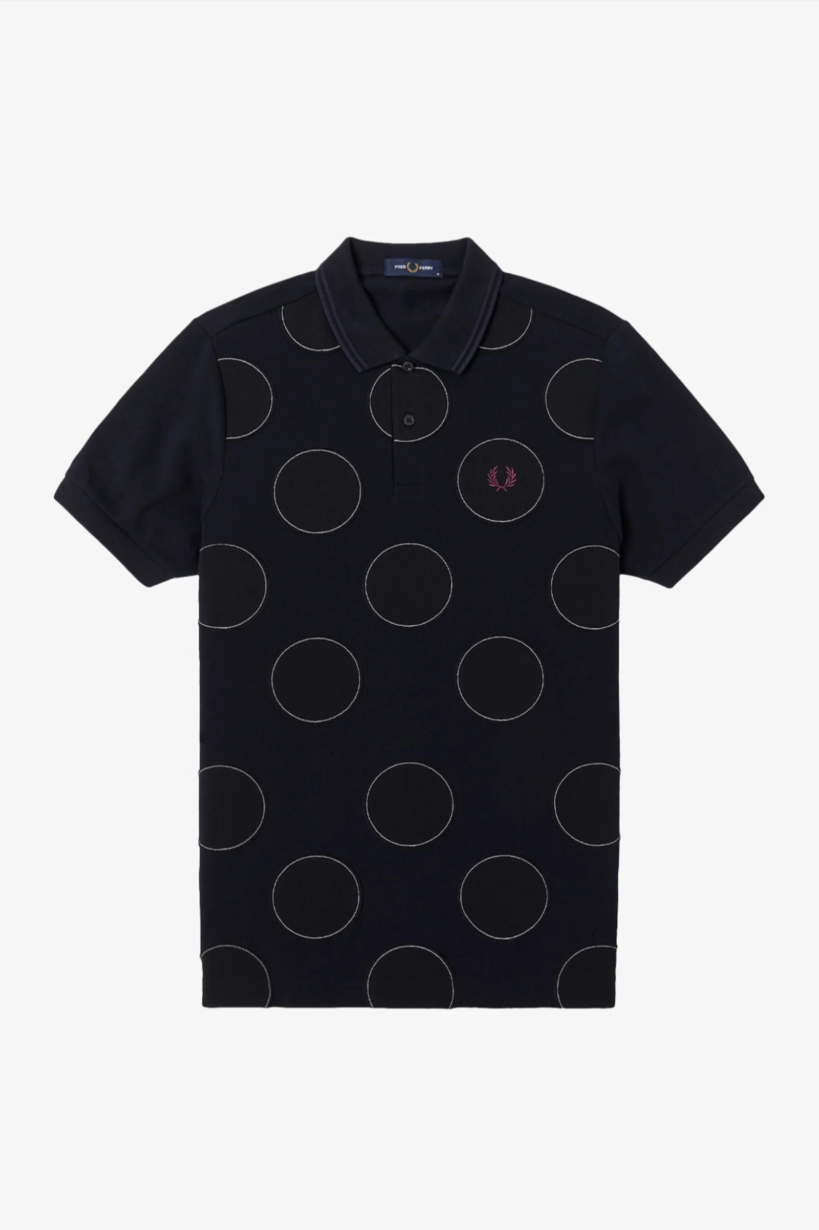 Polka Dot Polo Shirt - Image 4